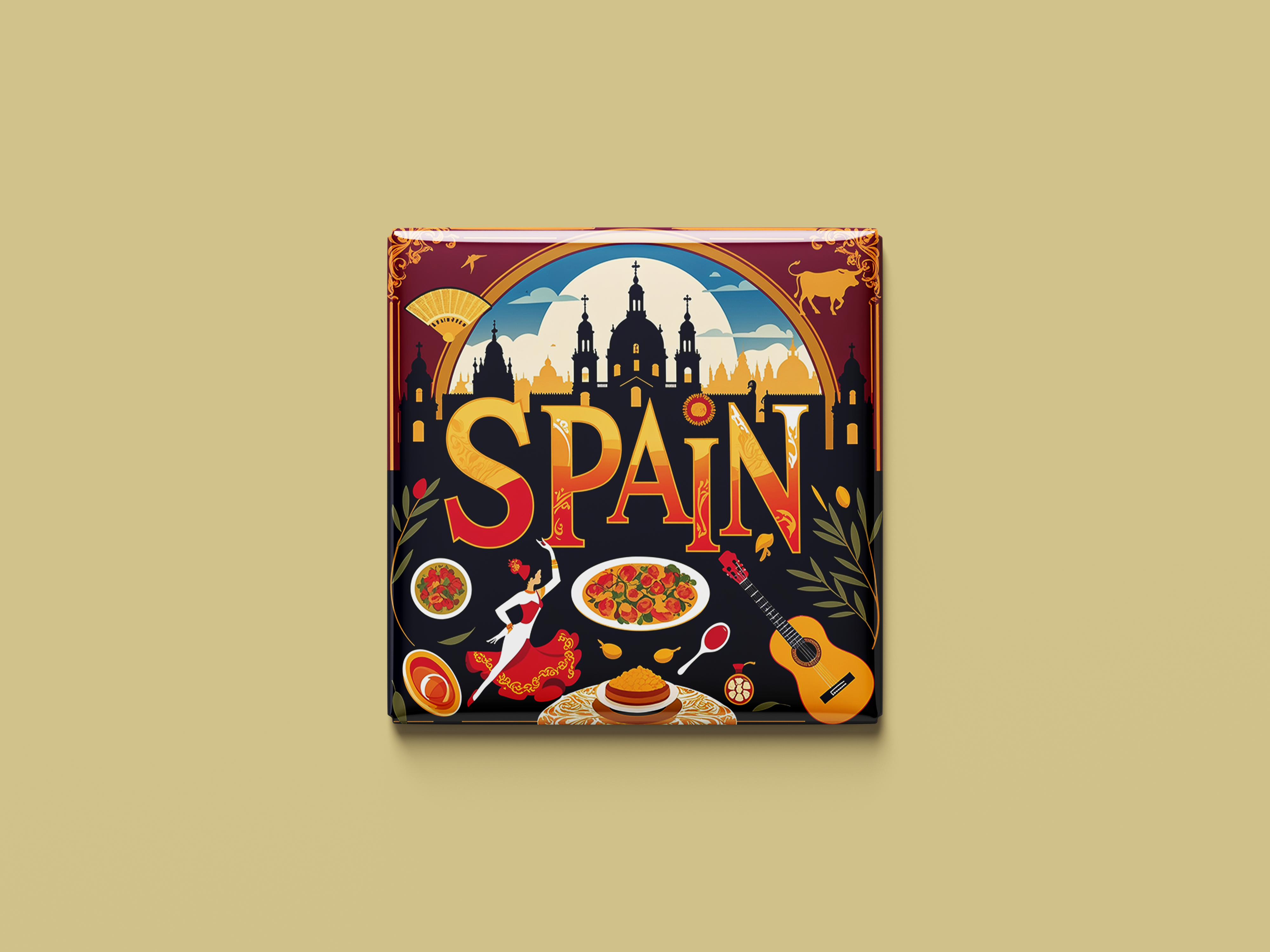 Spanien Magnetkollektion