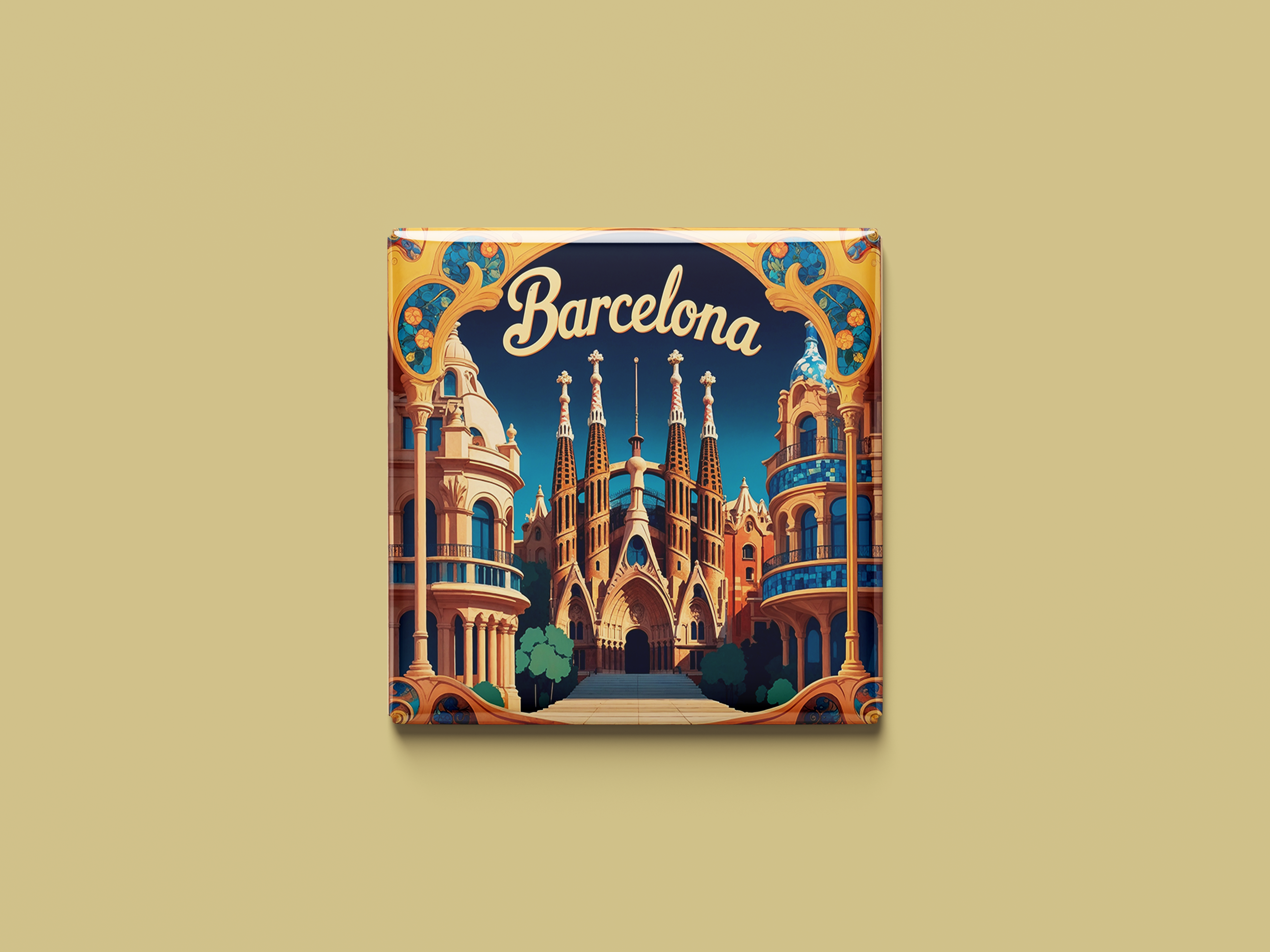 Magnetkollektion Barcelona