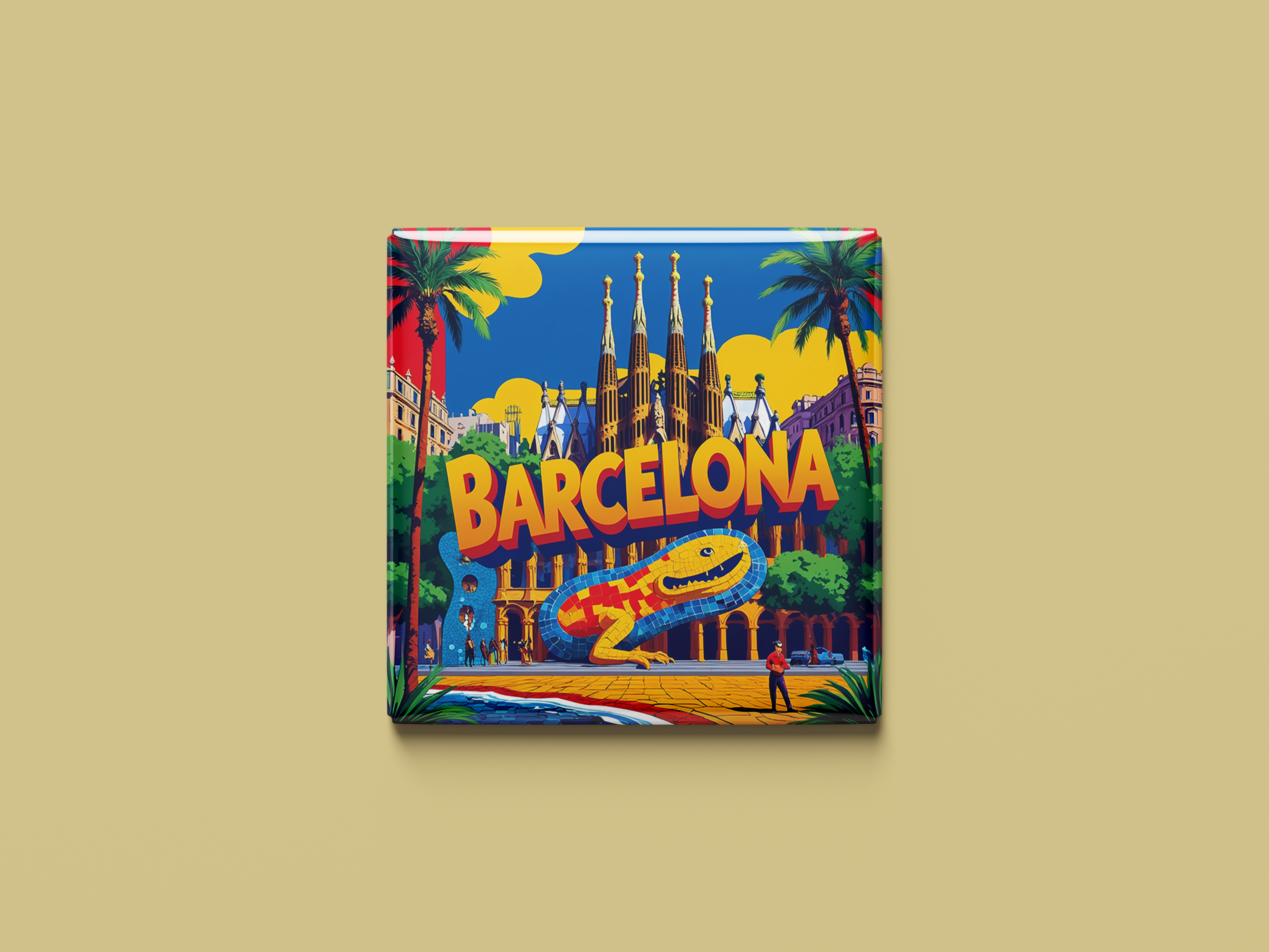 Magnetkollektion Barcelona