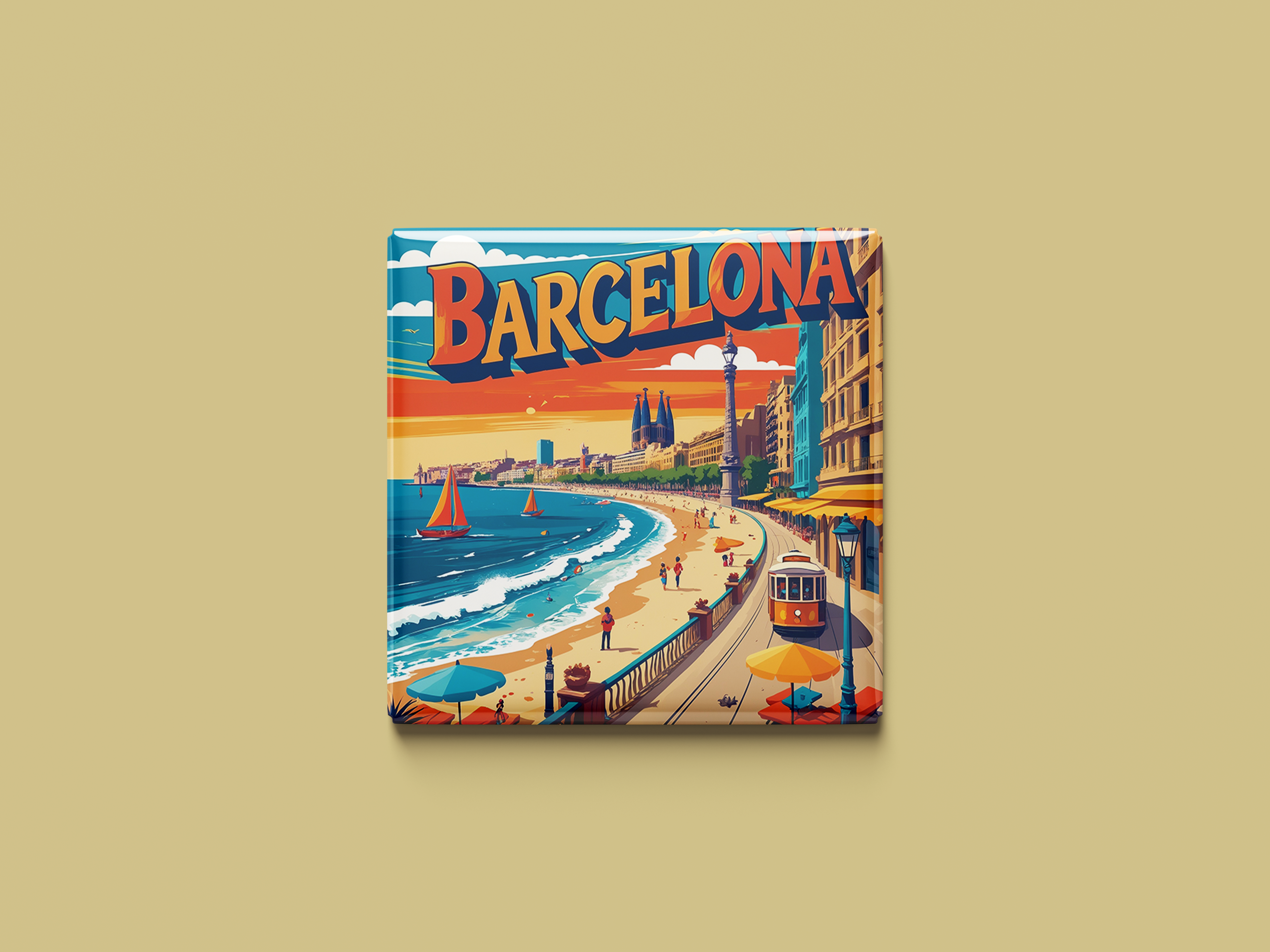 Magnetkollektion Barcelona