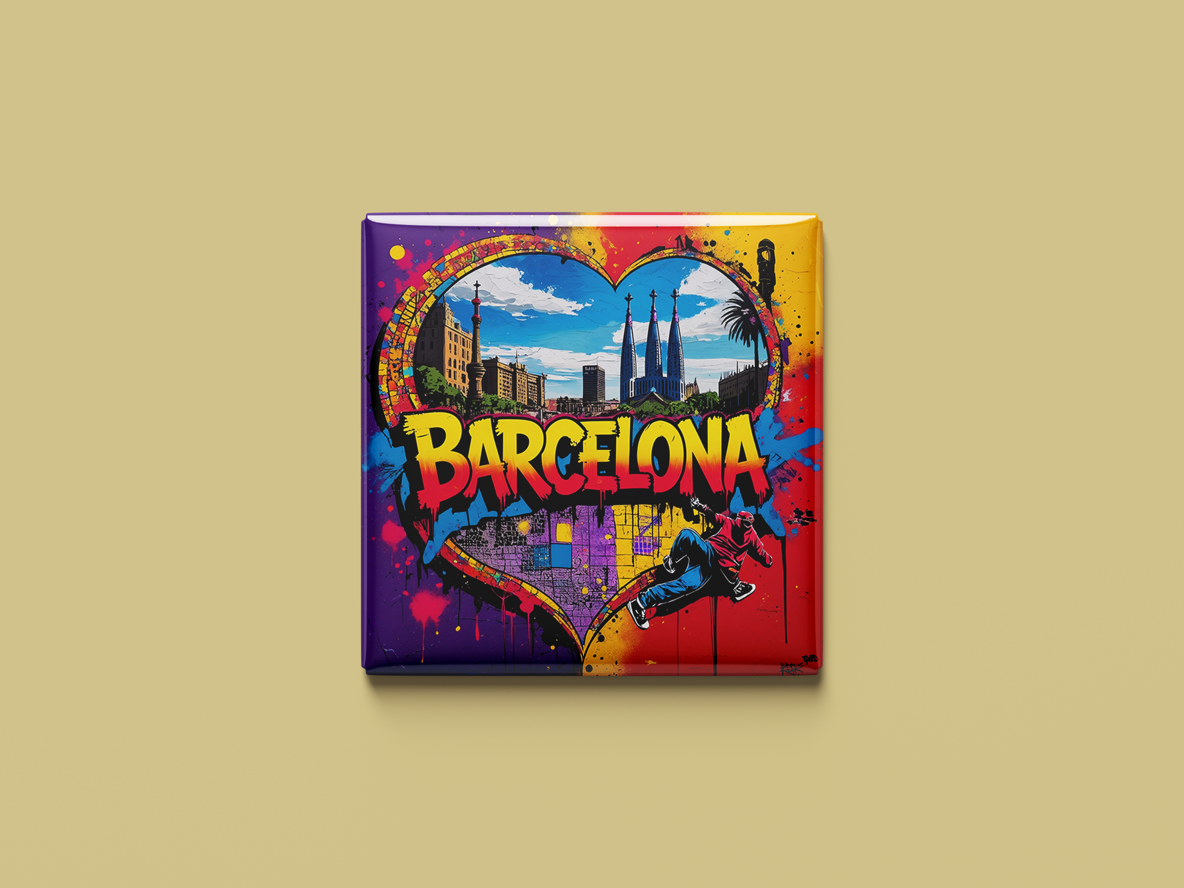 Magnetkollektion Barcelona