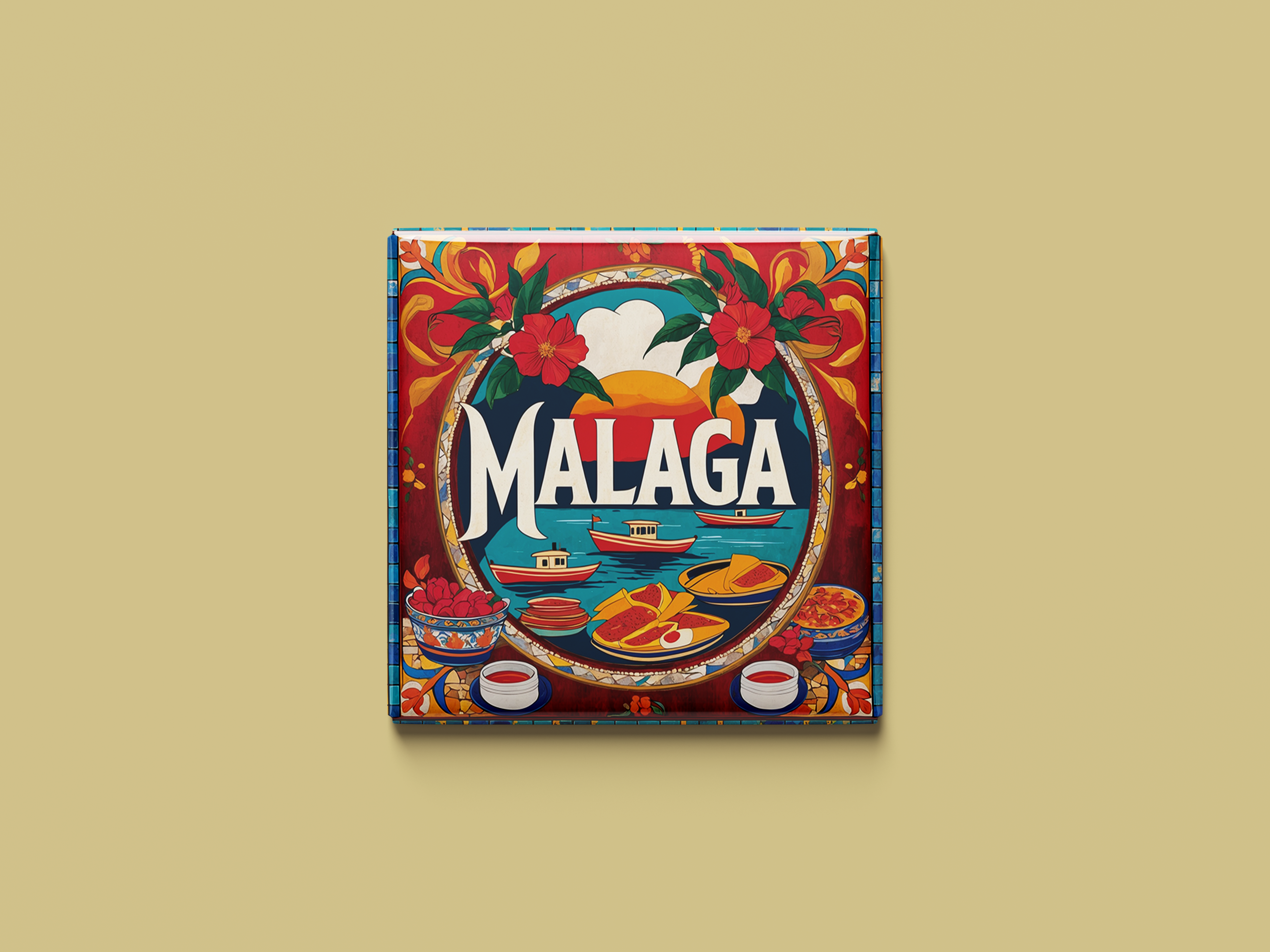 Magnetkollektion Malaga