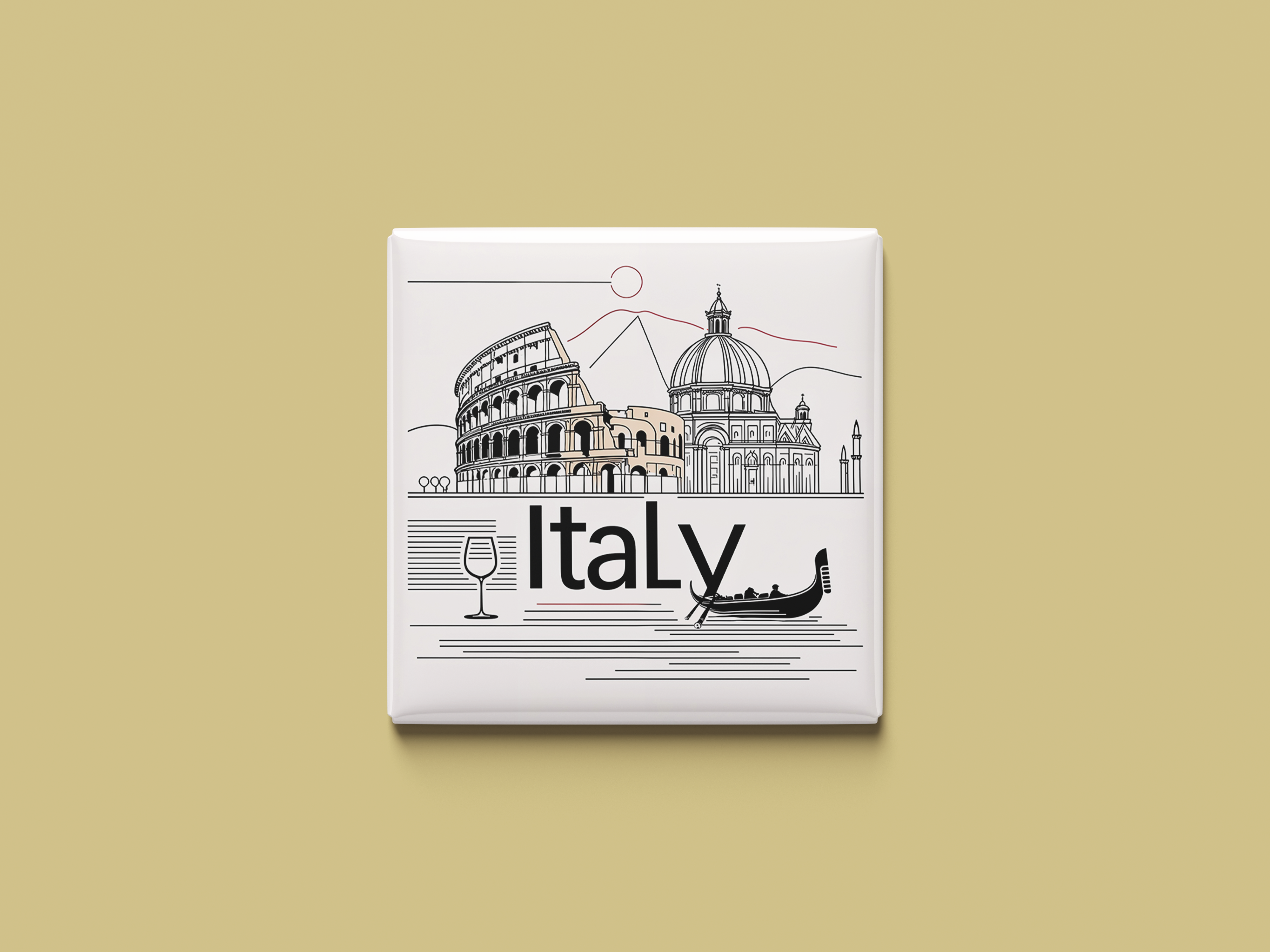 Italien Magnetkollektion