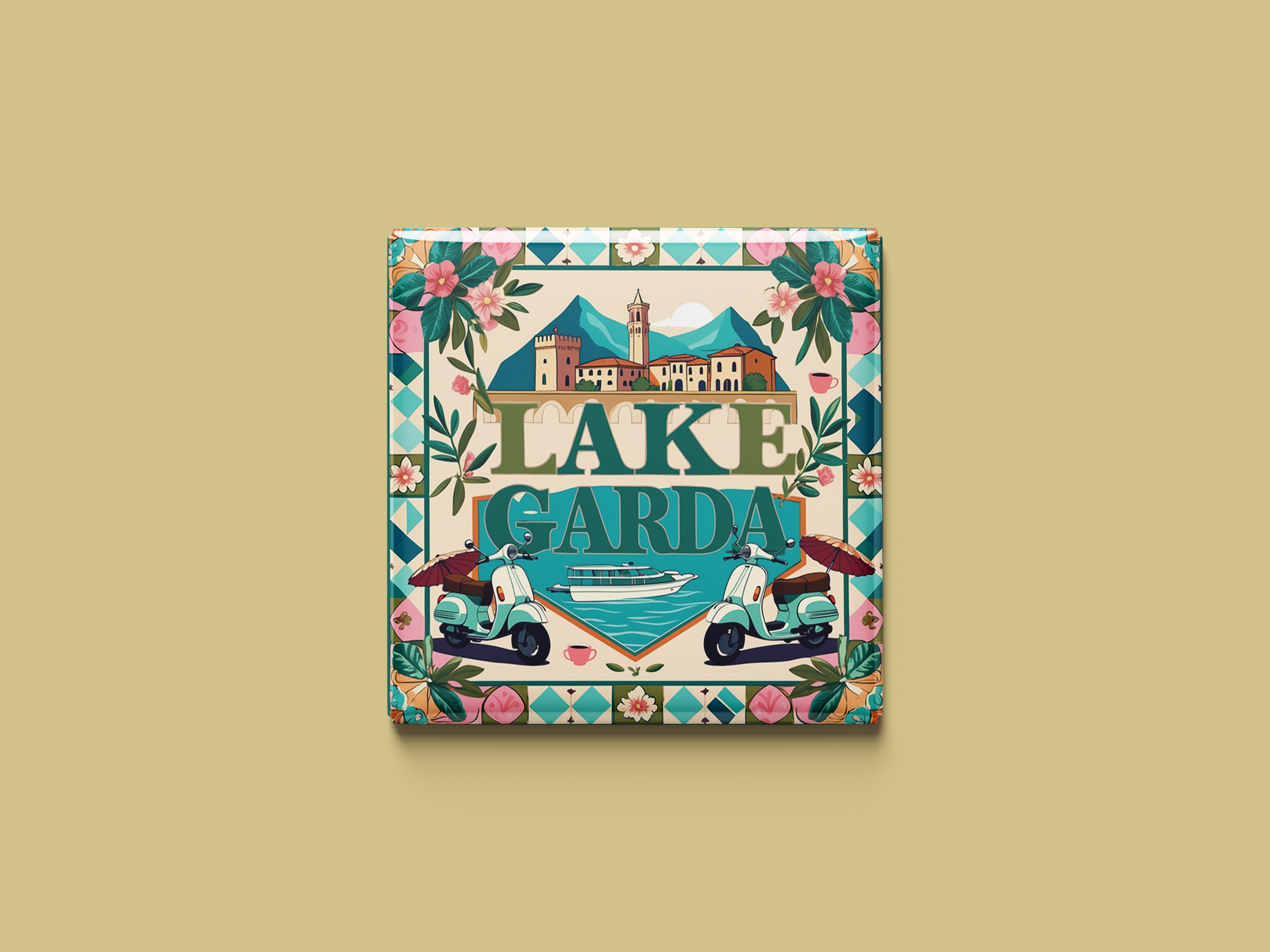 Lake Garda magnet collection