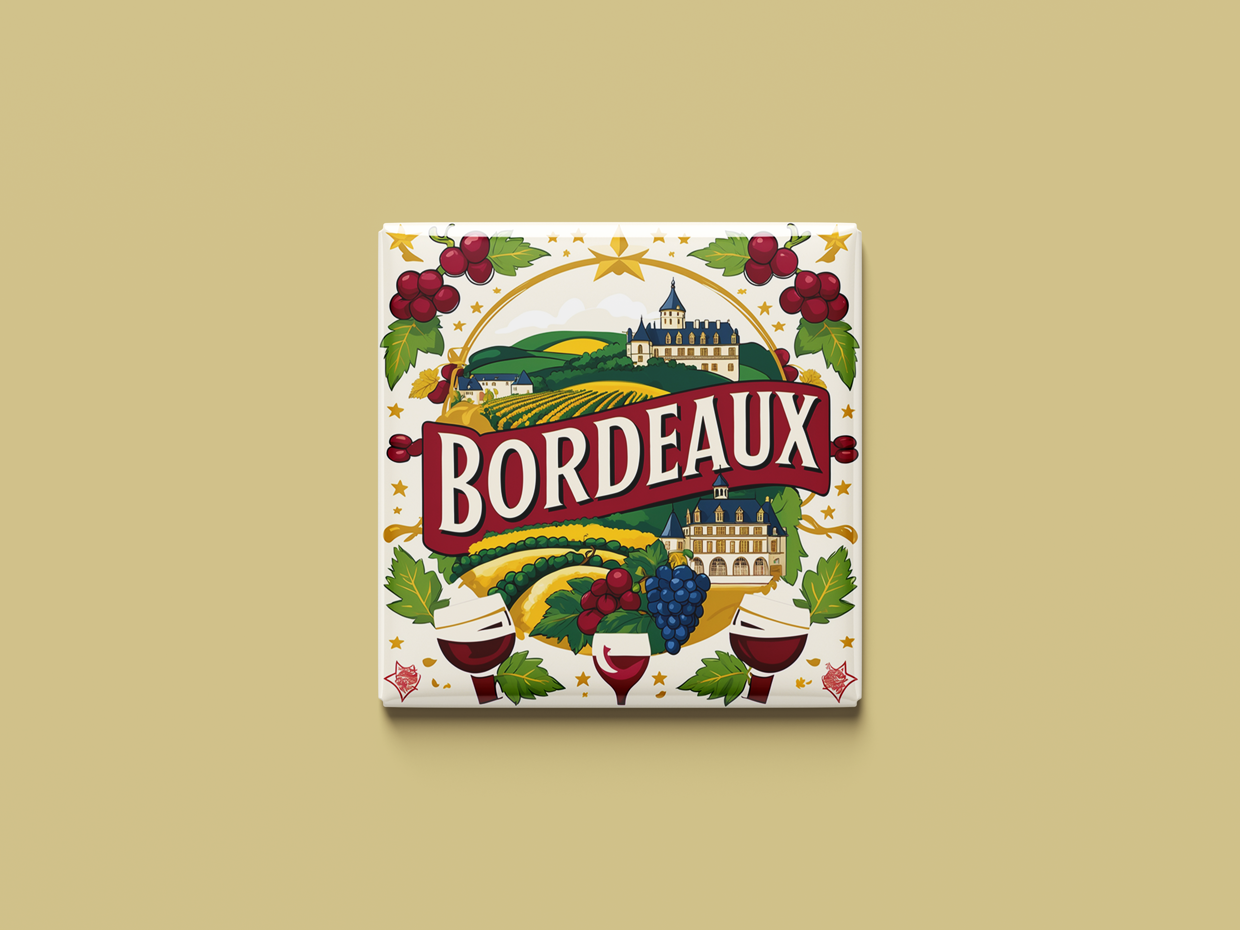 Bordeaux Magnet Collection