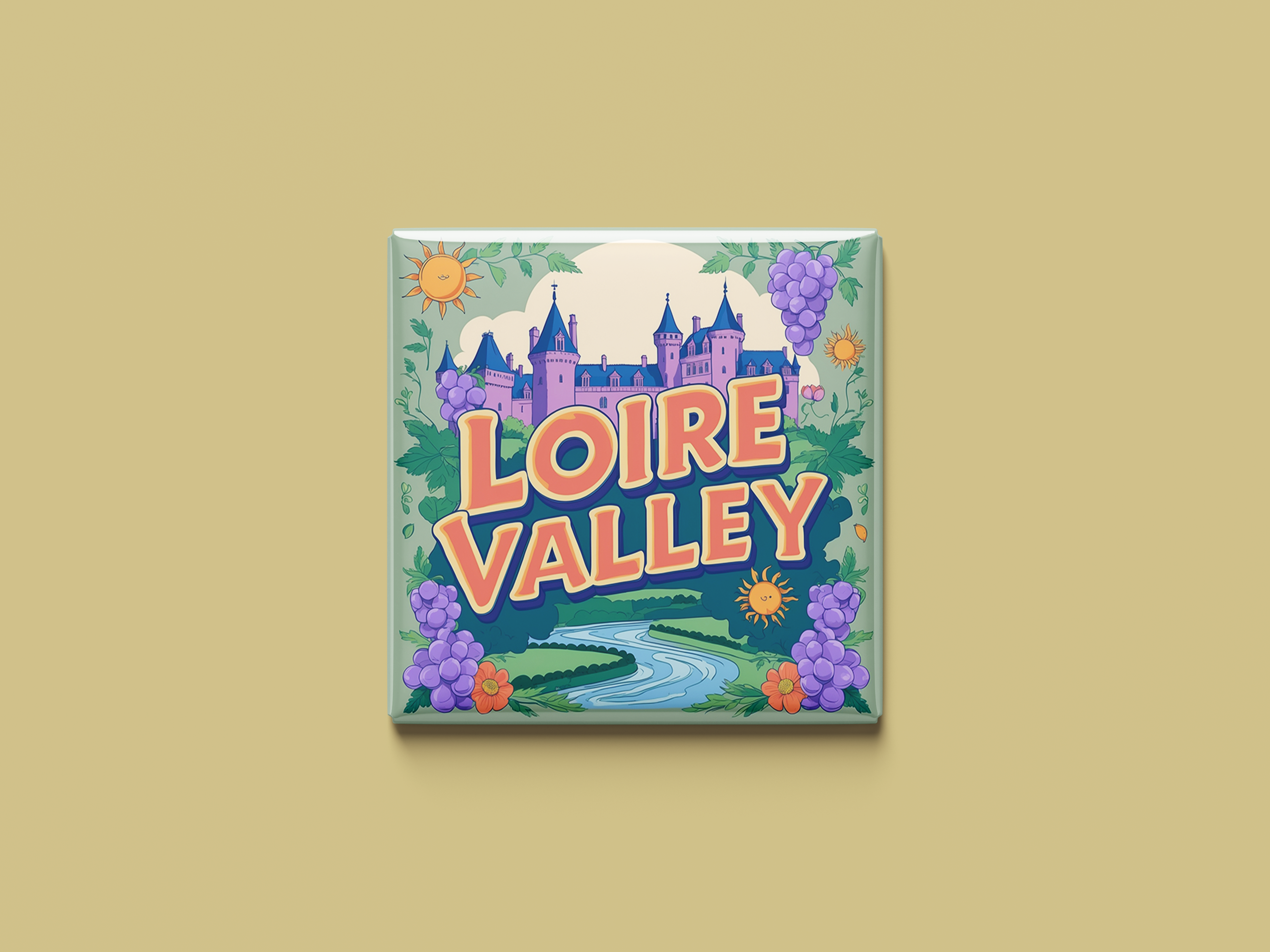 Magnetkollektion Loiretal