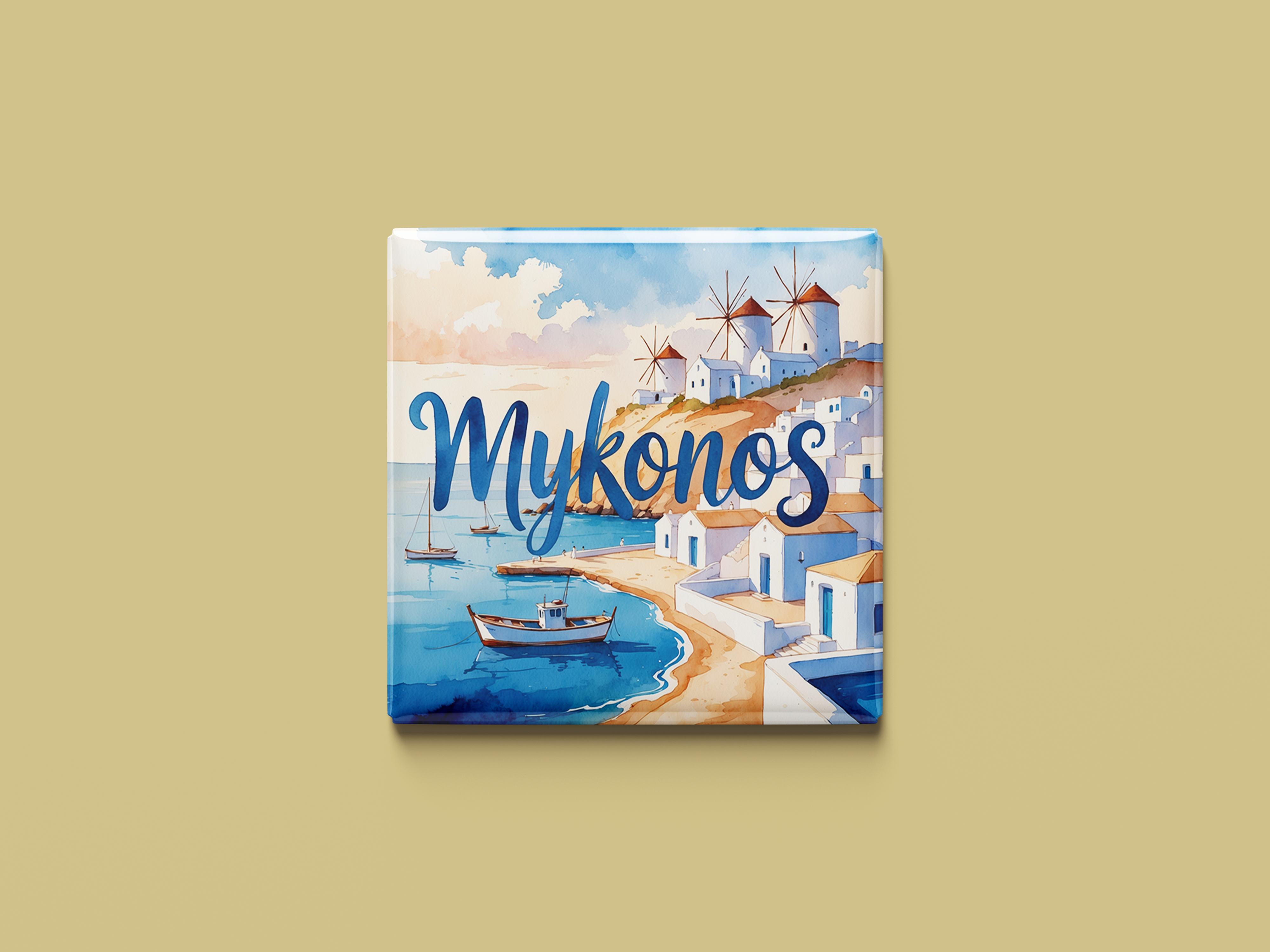 Mykonos Magnet Collection