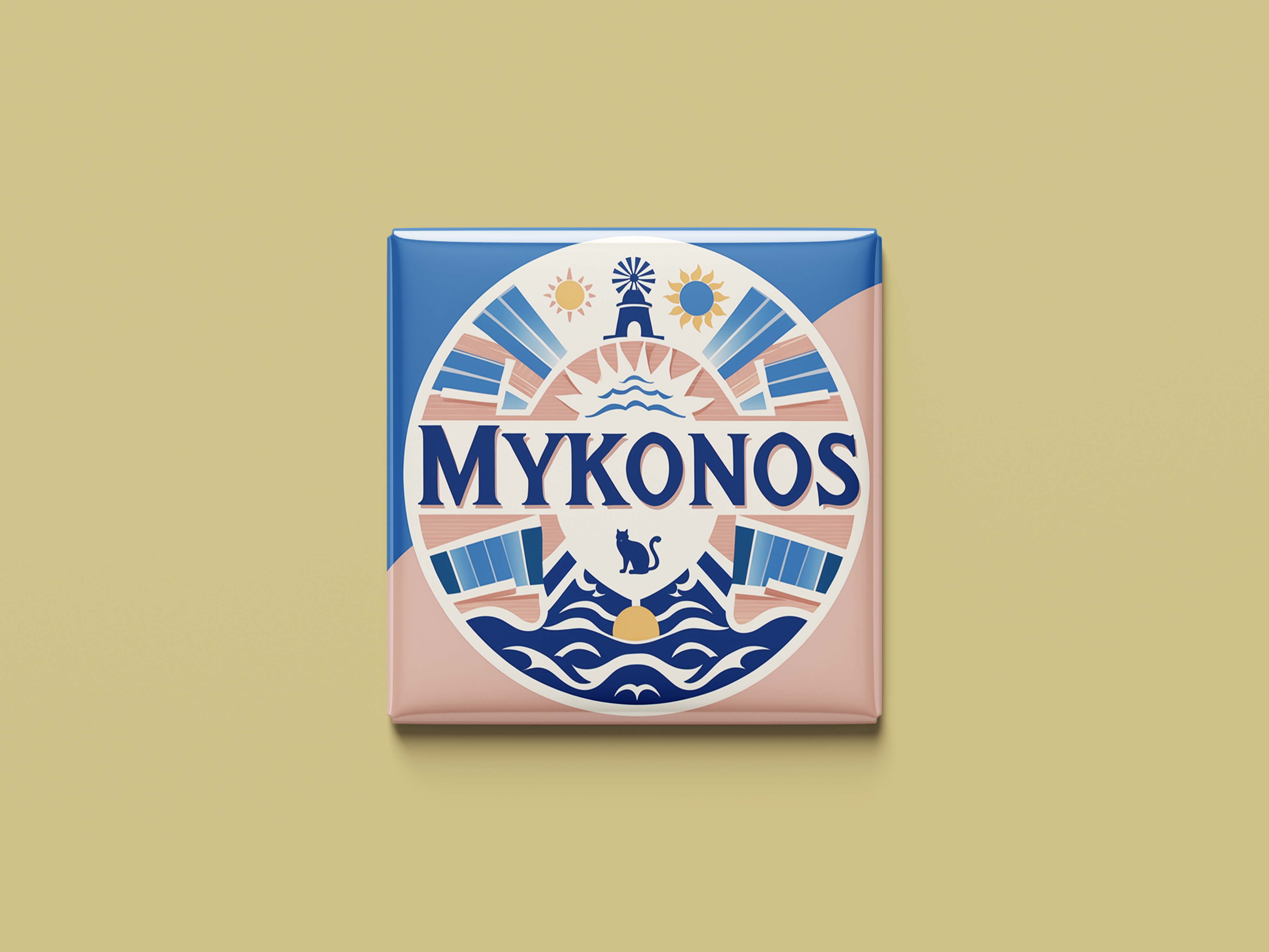 Mykonos Magnet Collection
