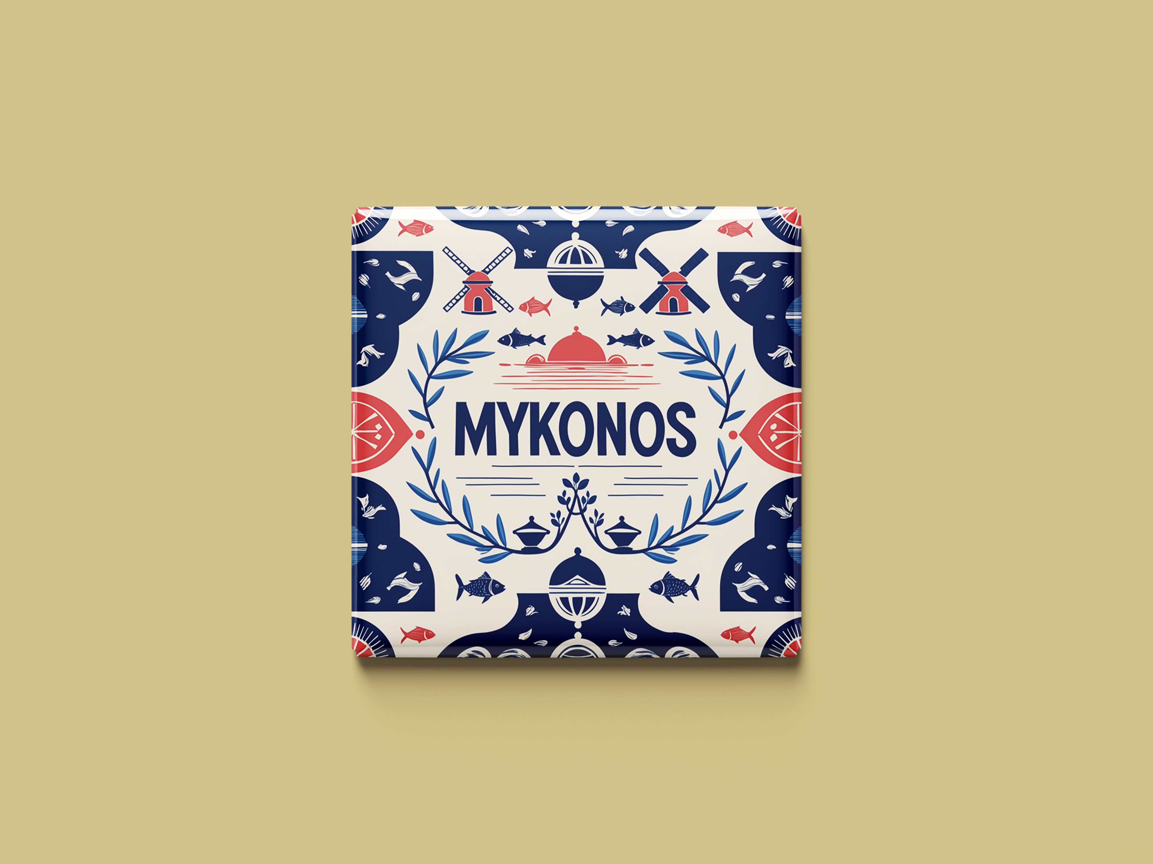 Mykonos Magnet Collection