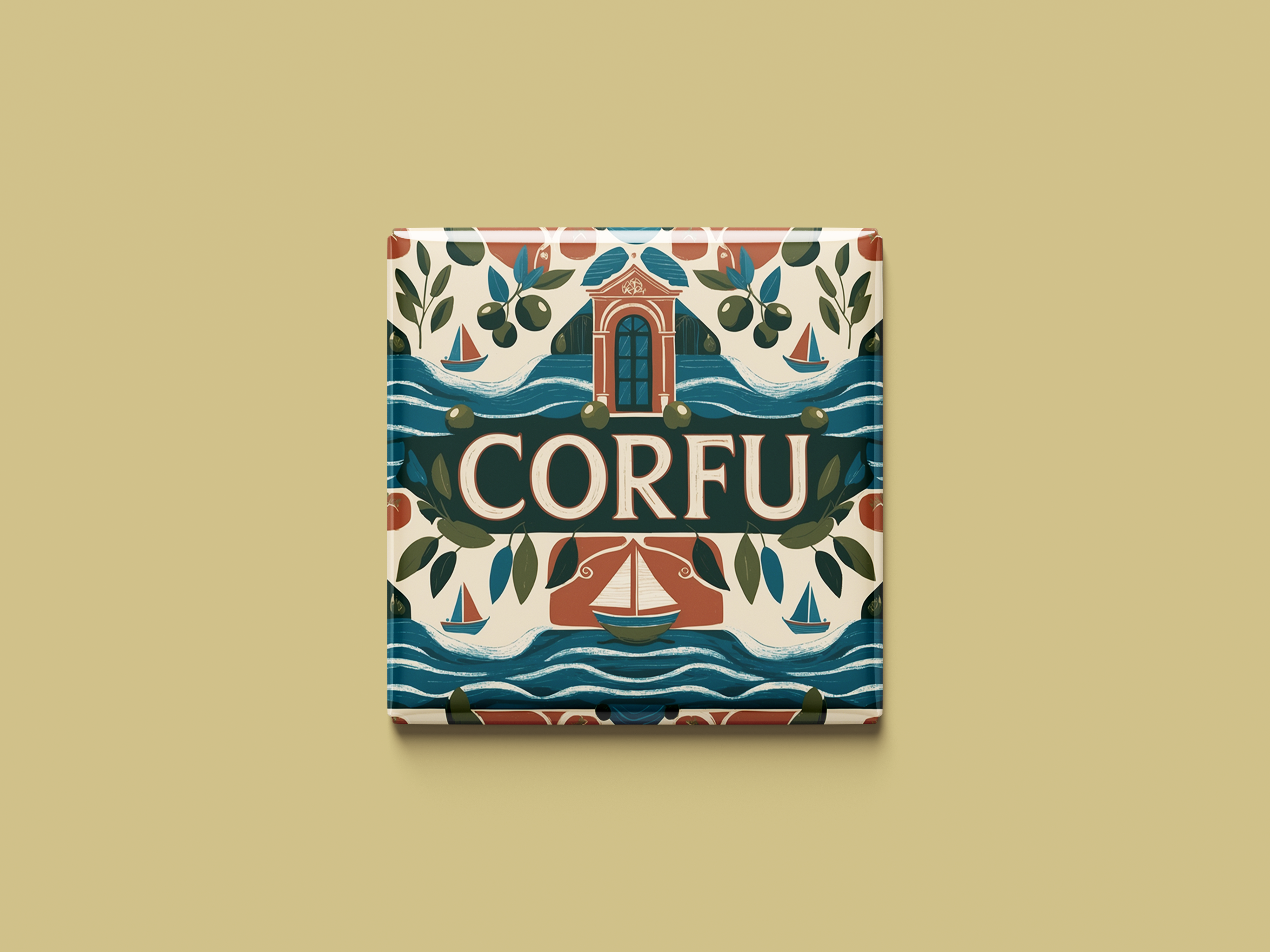 Corfu Magnet Collection