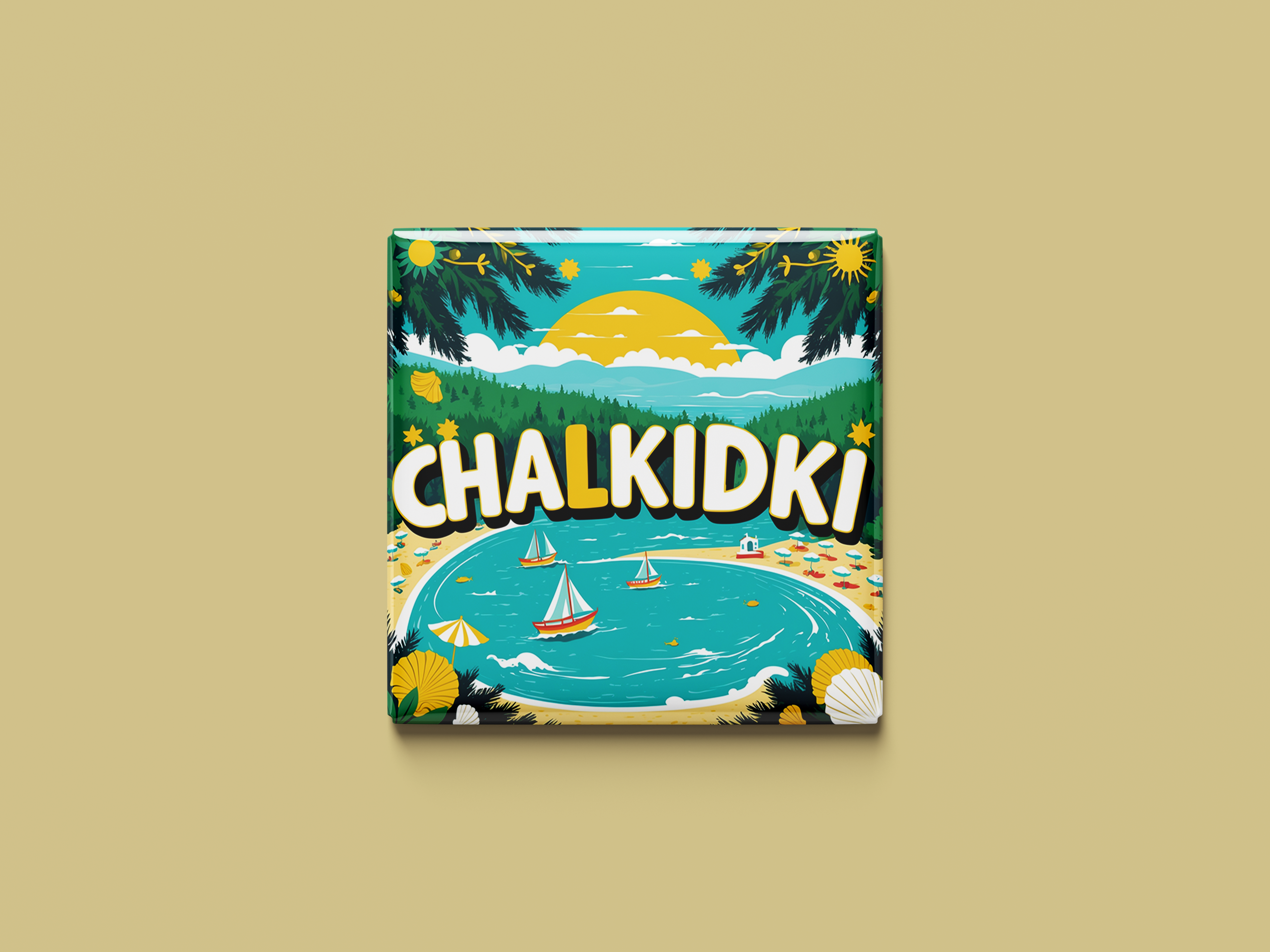 Magnetkollektion Chalkidiki