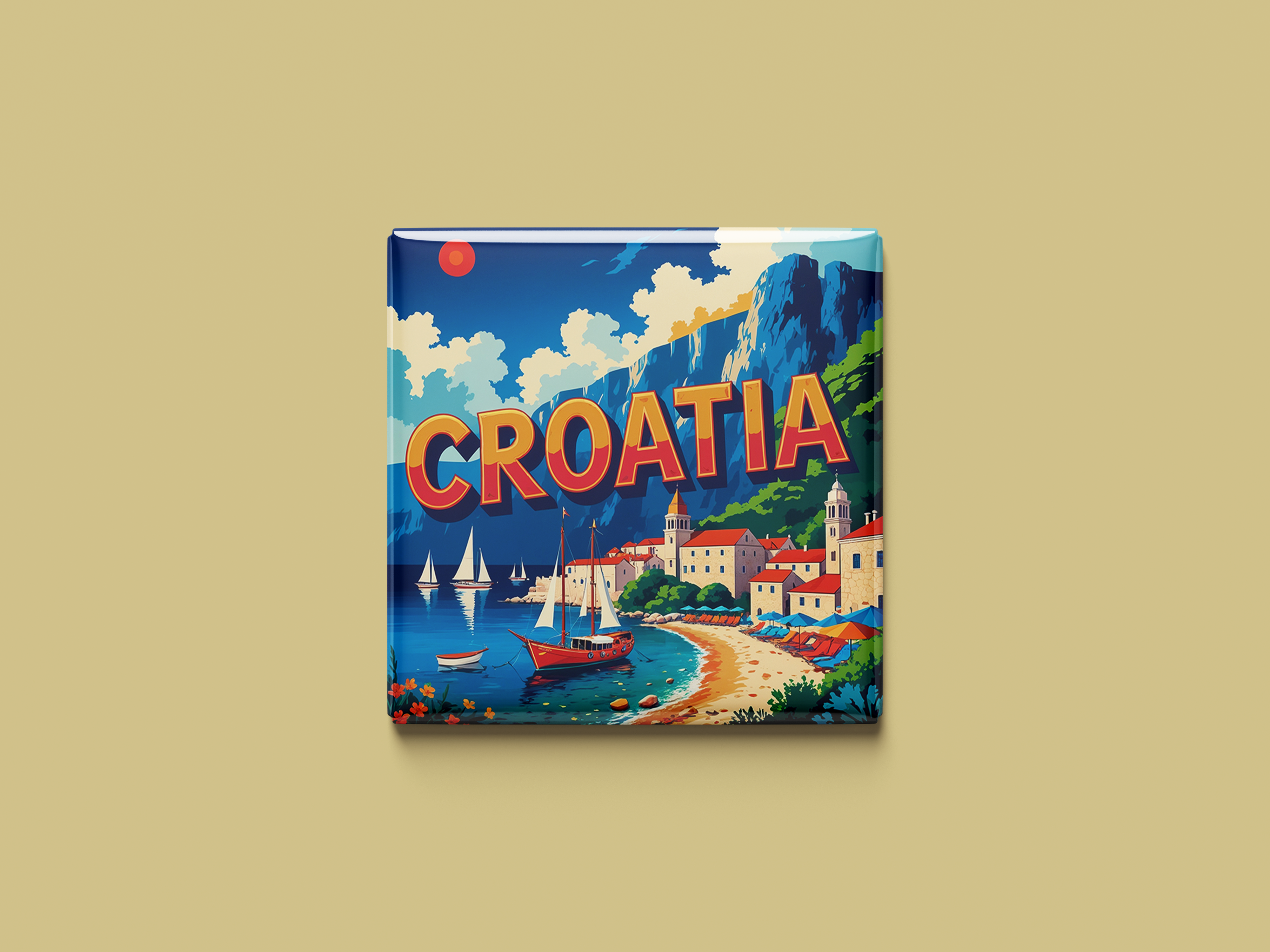 Kroatien Magnetkollektion