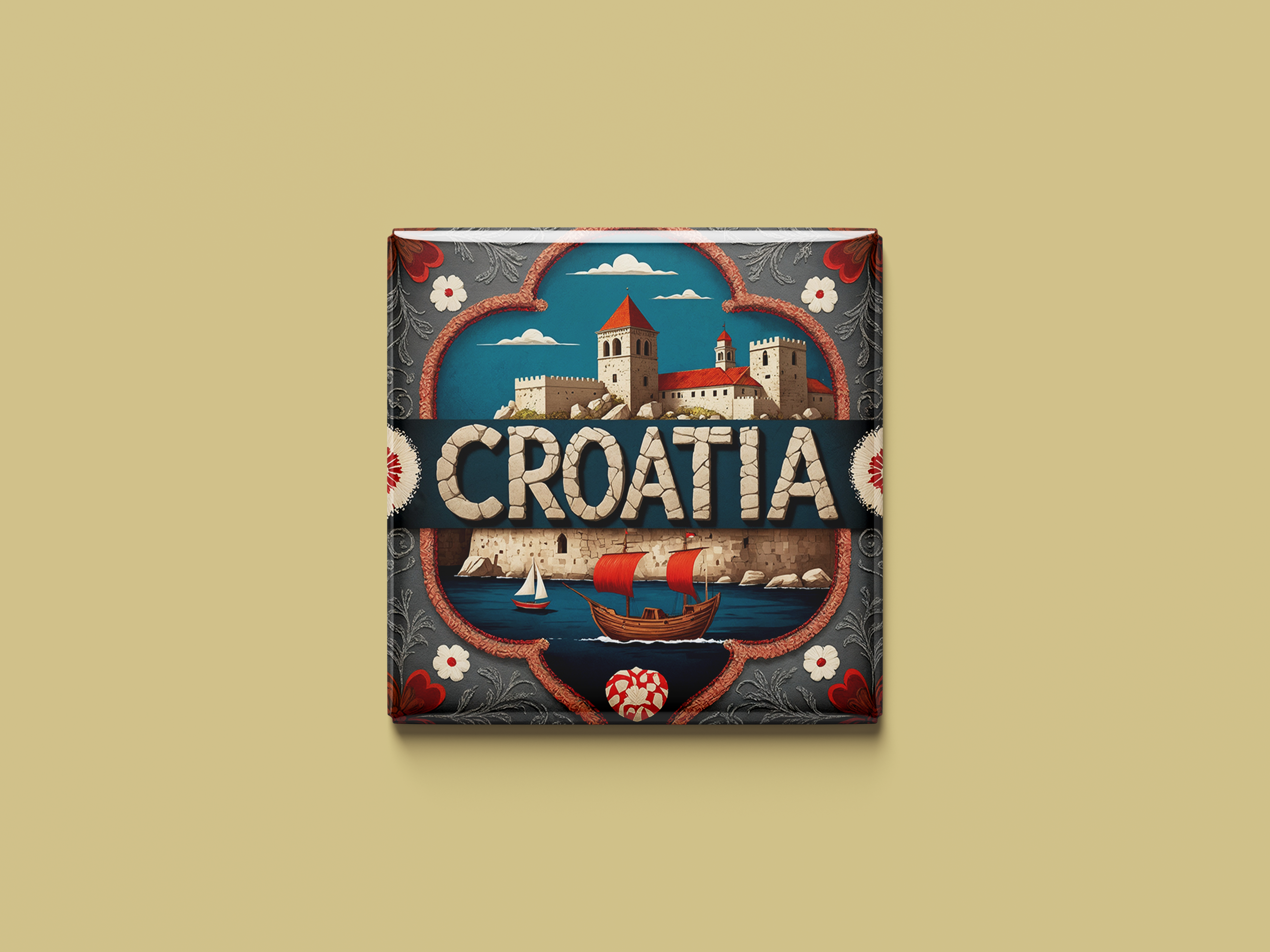 Kroatien Magnetkollektion