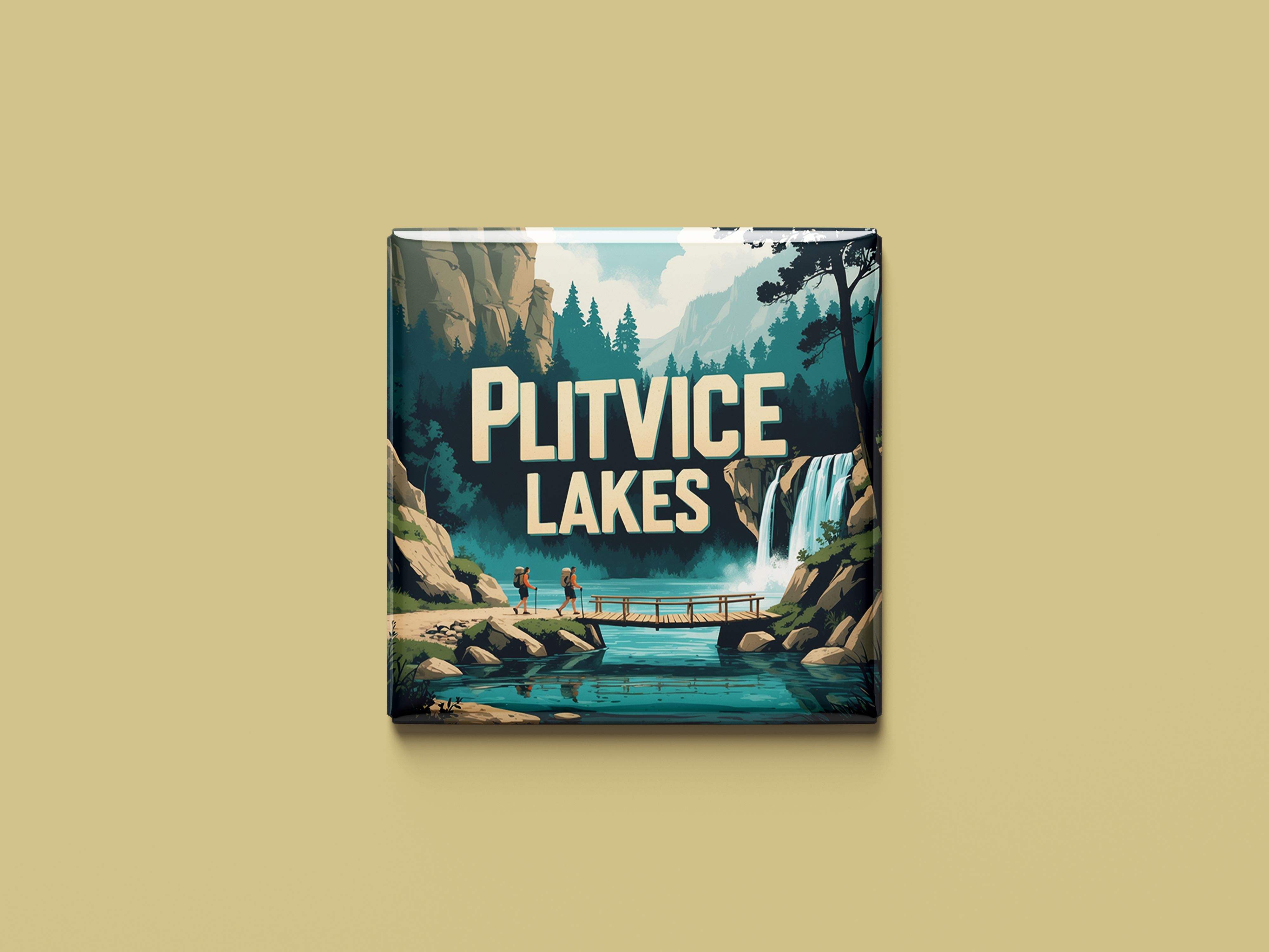Plitvice Lakes Magnet Collection