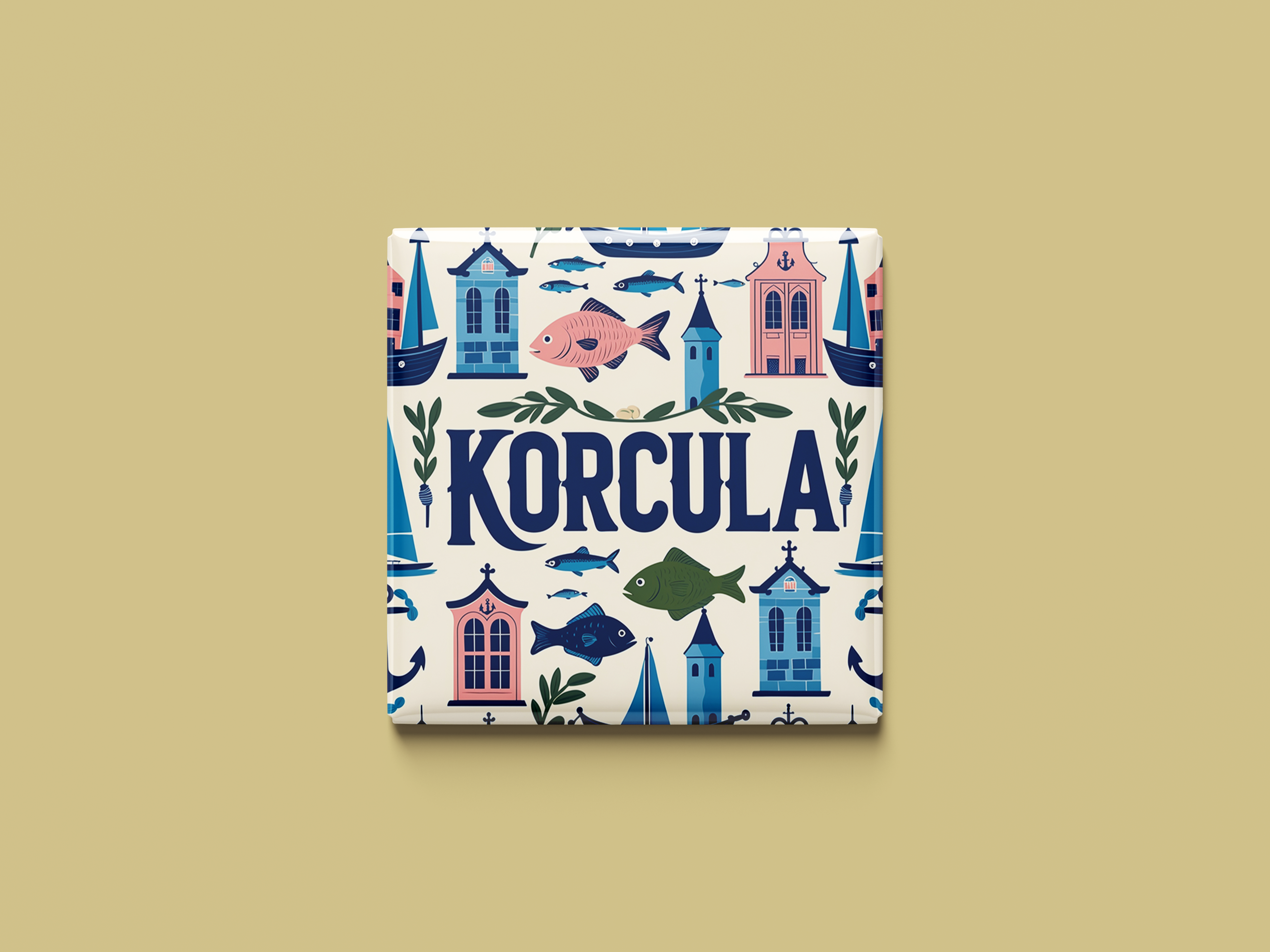 Magnetkollektion Korcula