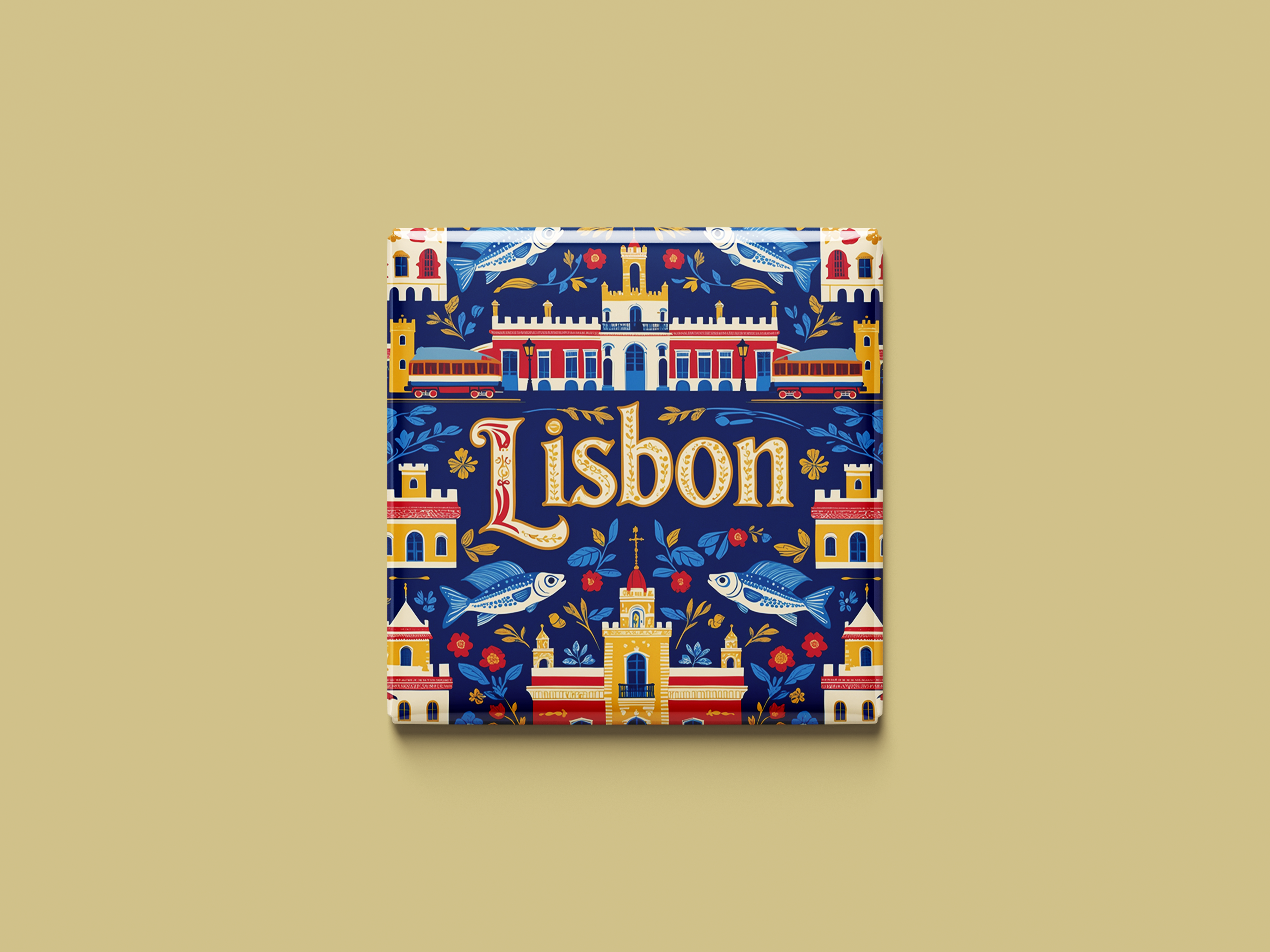 Magnetkollektion Lissabon