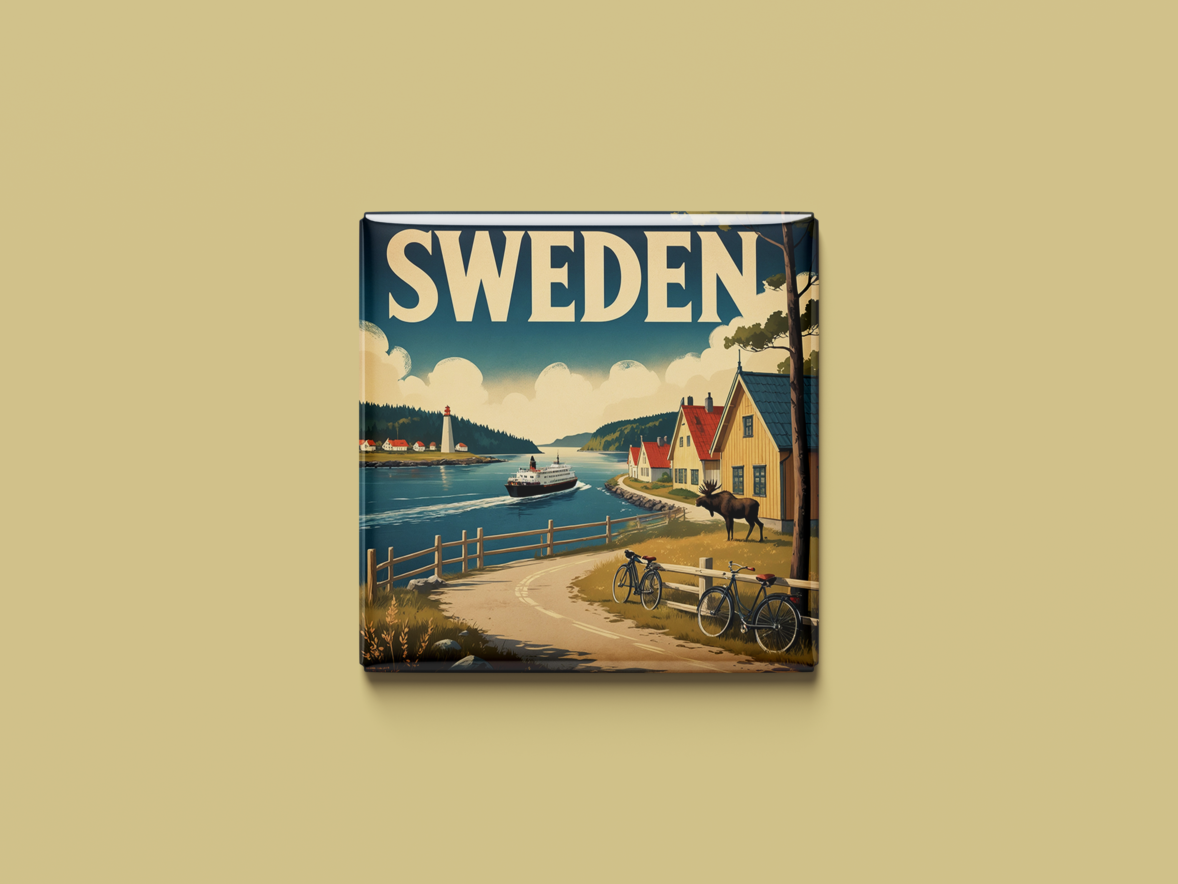 Sweden Magnet Collection