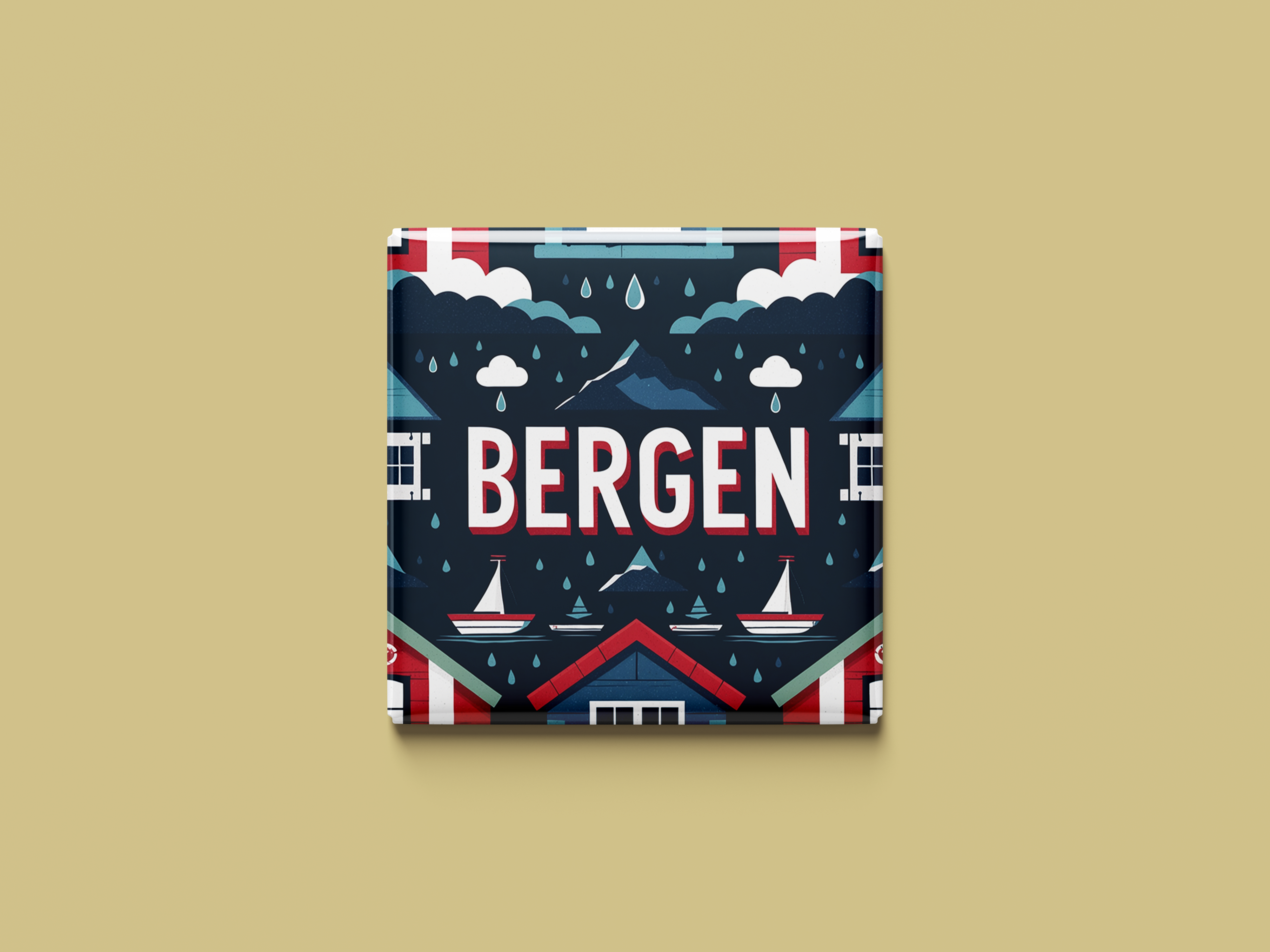 Magnetkollektion Bergen