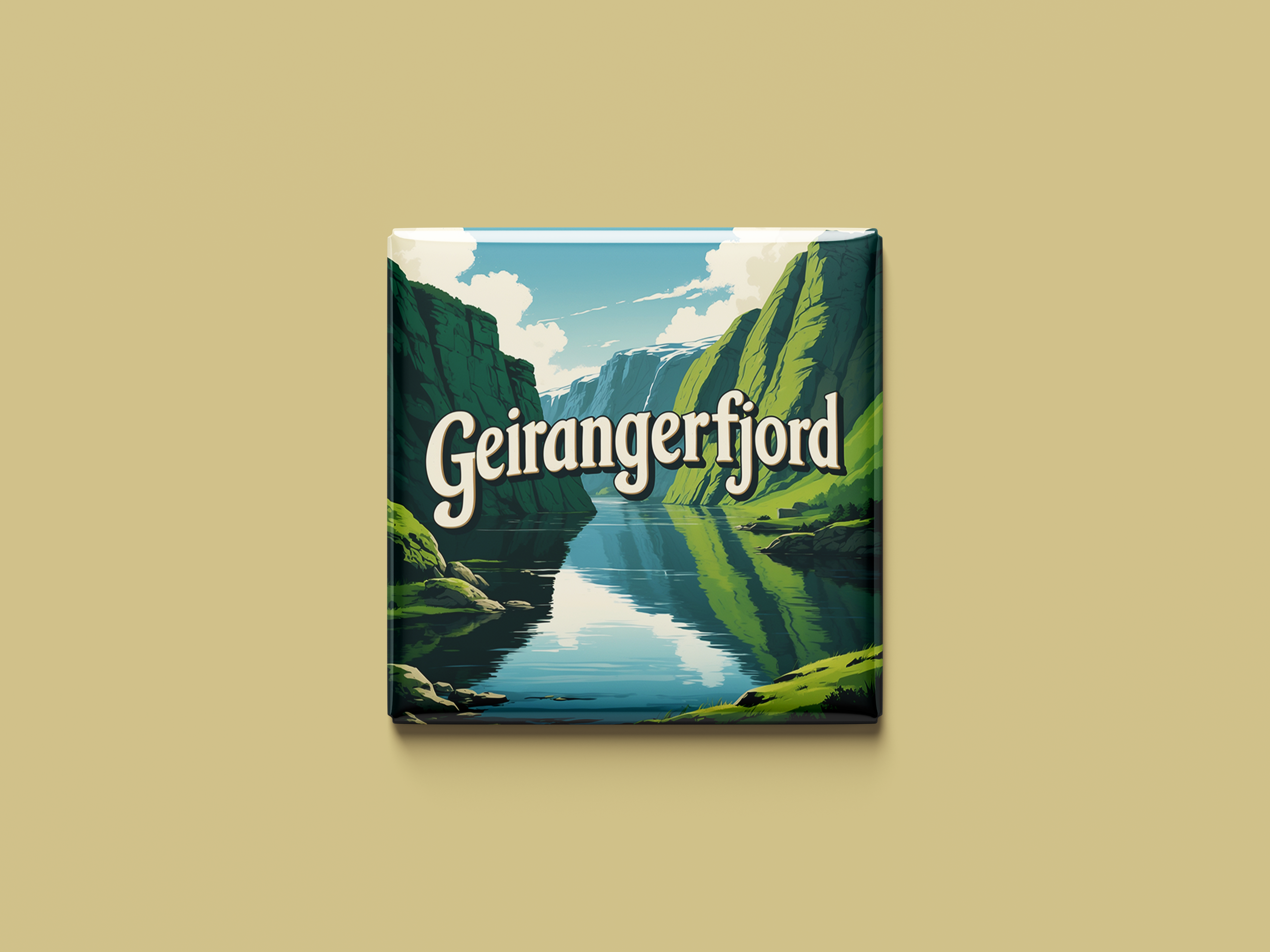 Magnetkollektion Geirangerfjord