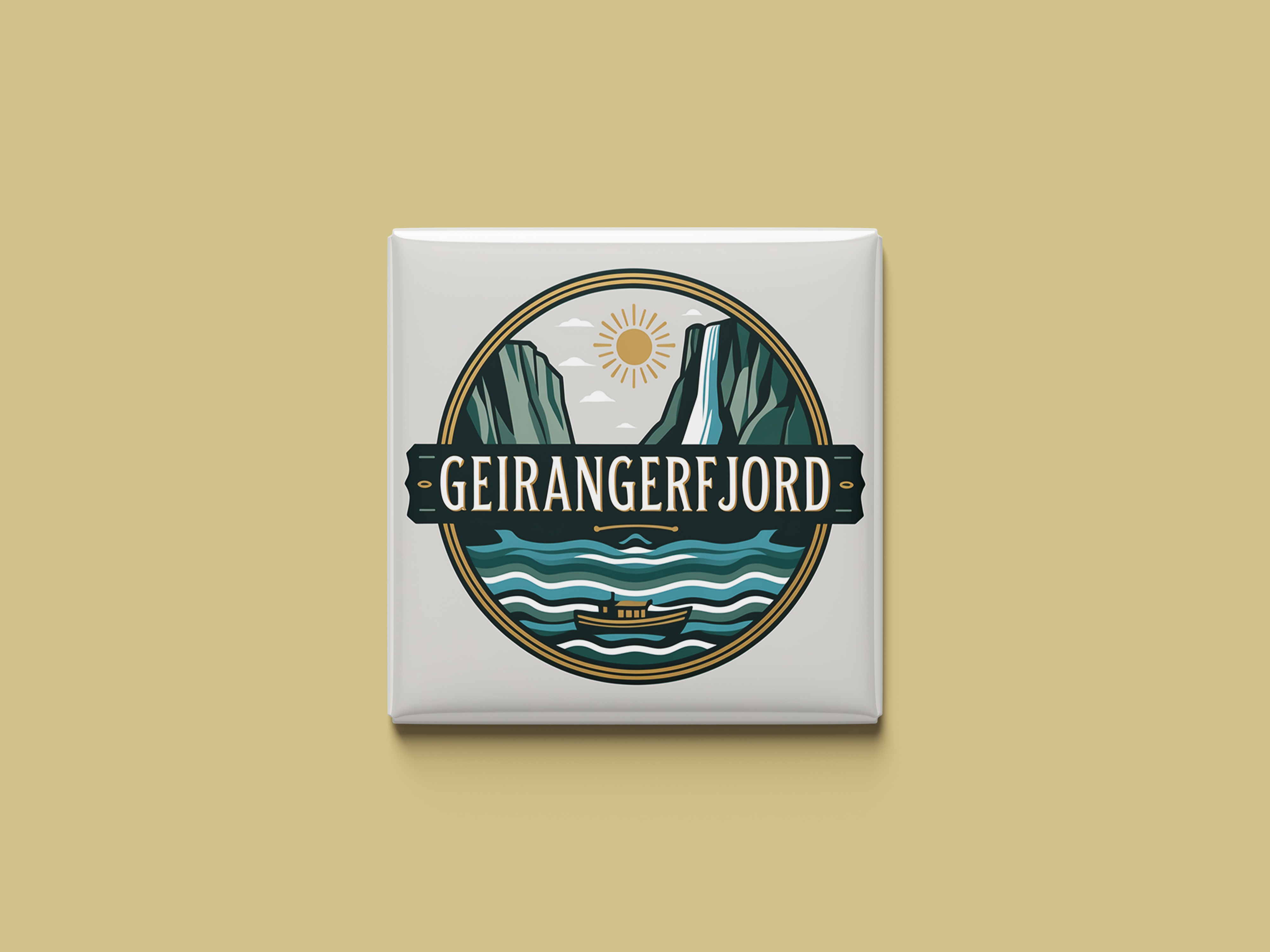 Magnetkollektion Geirangerfjord