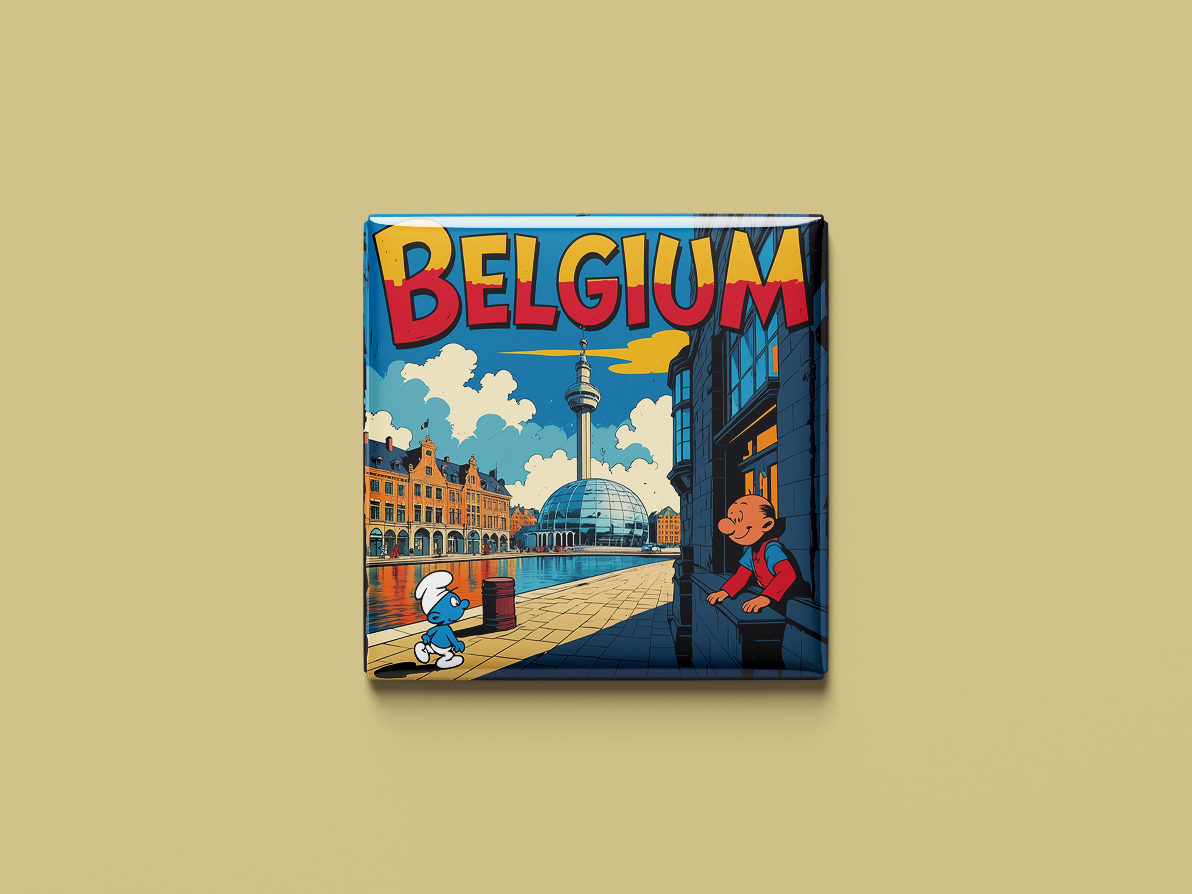 Belgien Magnetkollektion