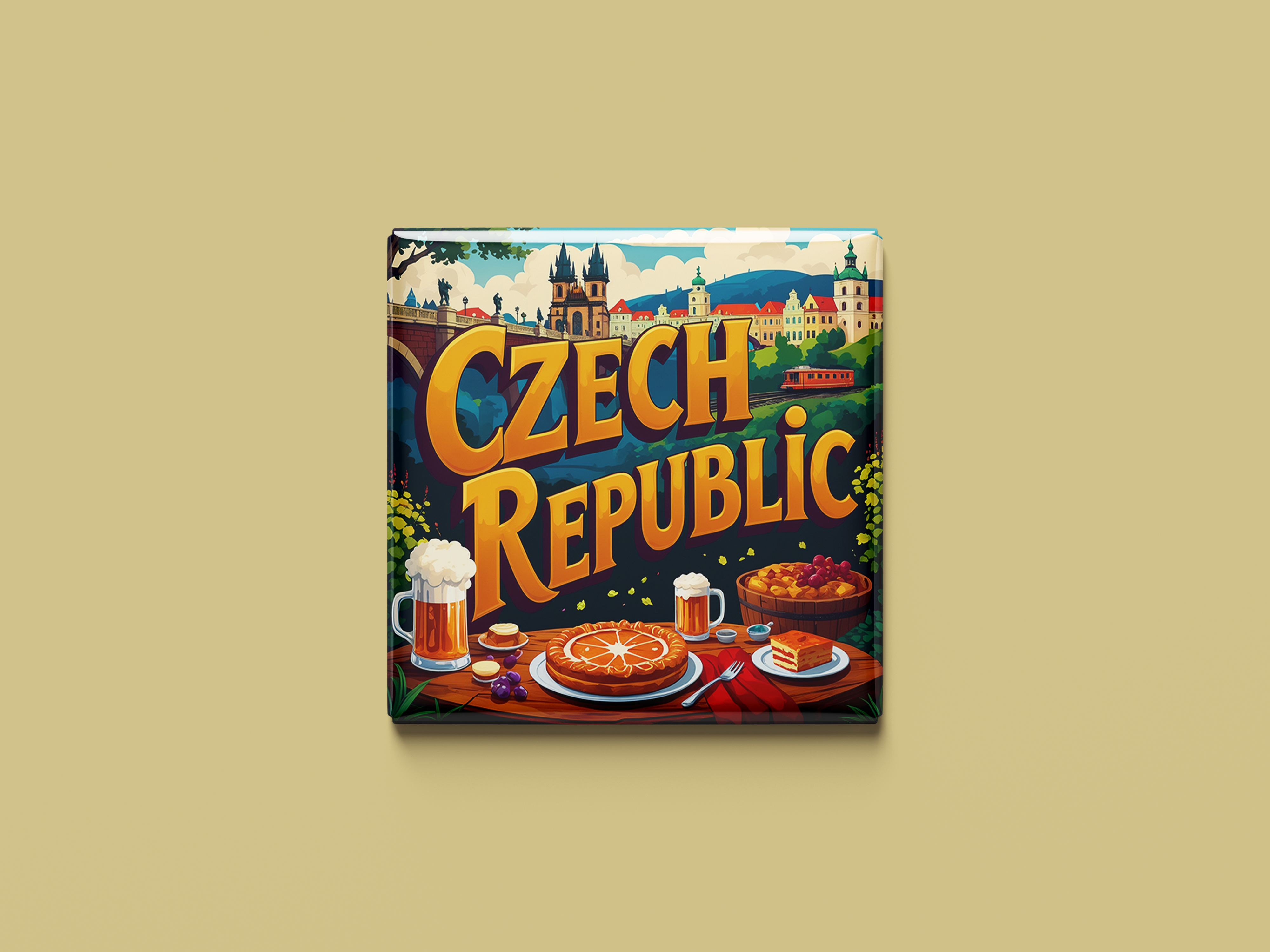 Czech Republic Magnet Collection