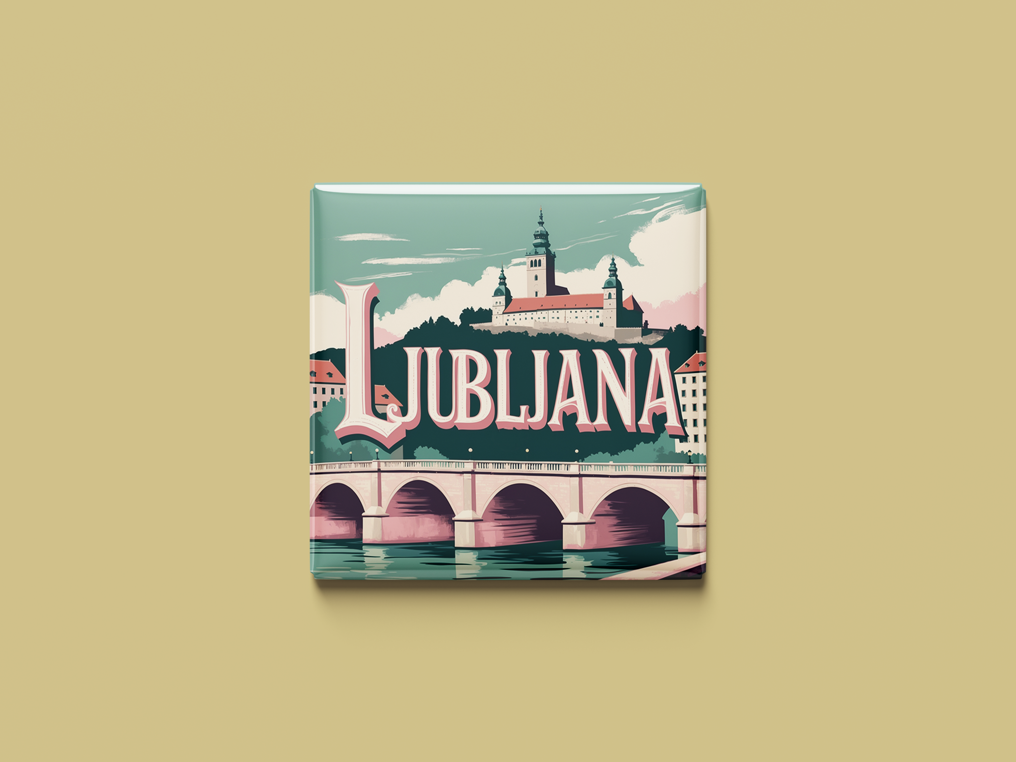 Magnetkollektion Ljubljana