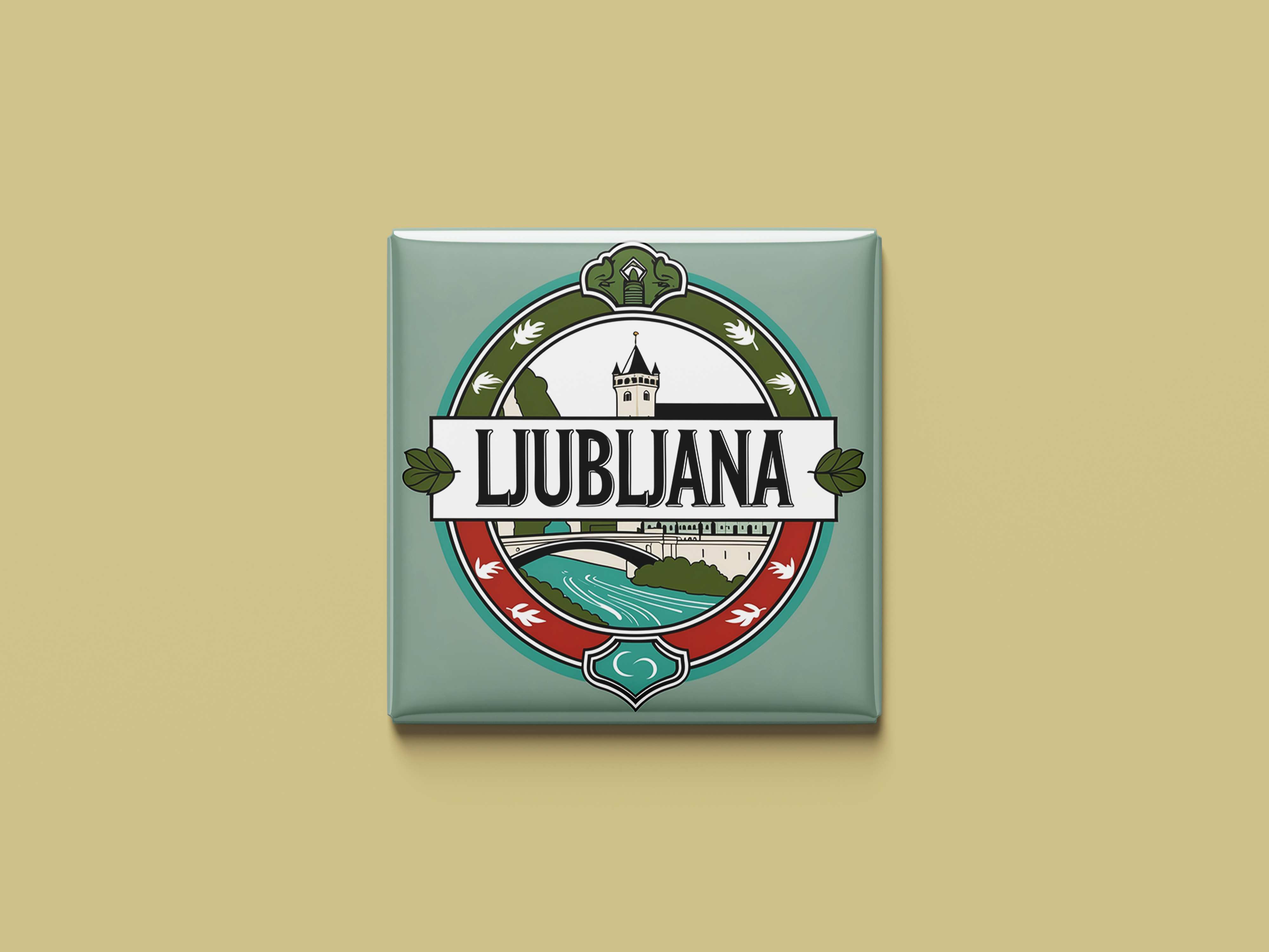 Magnetkollektion Ljubljana