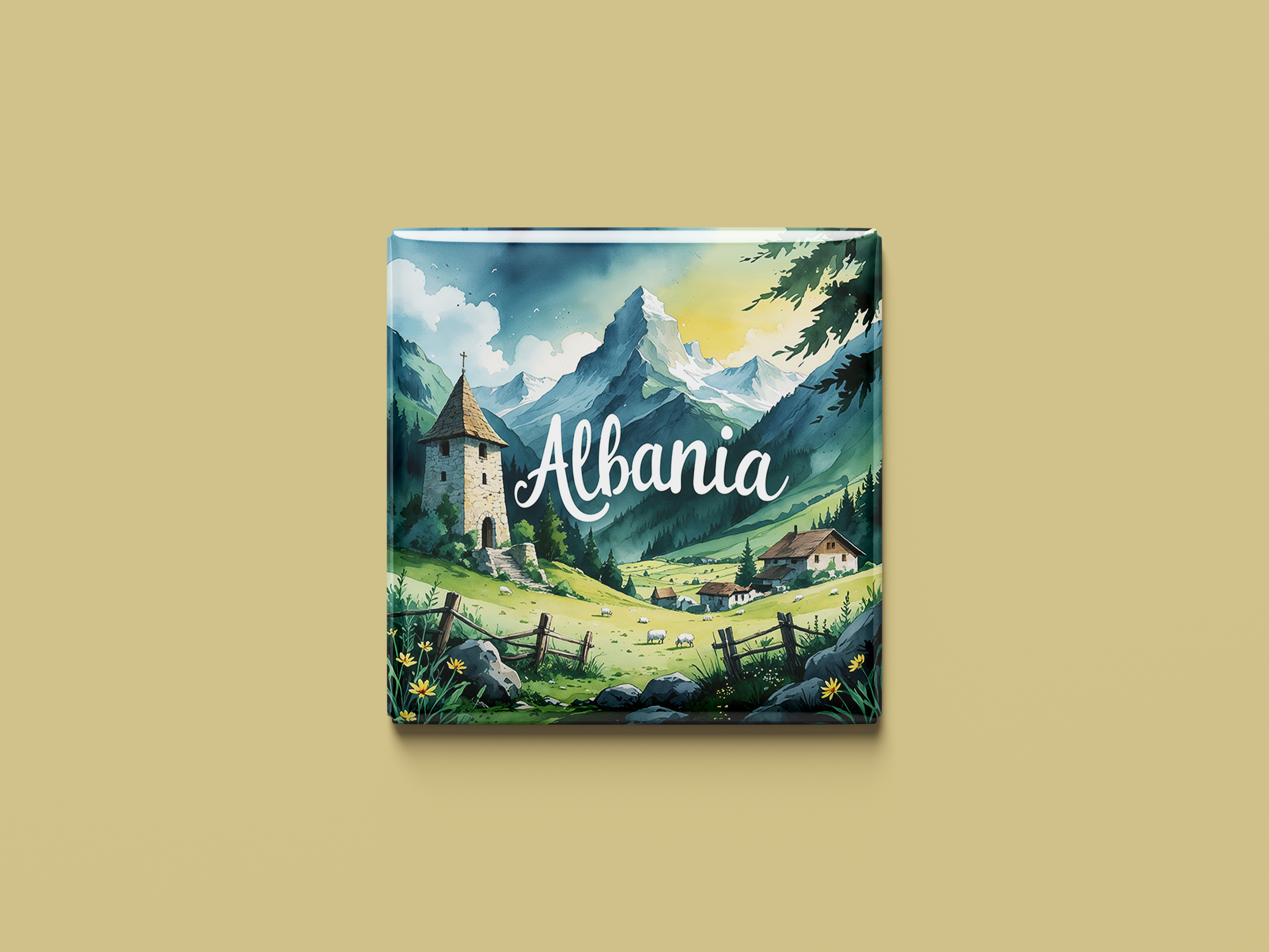 Albanien Magnetkollektion