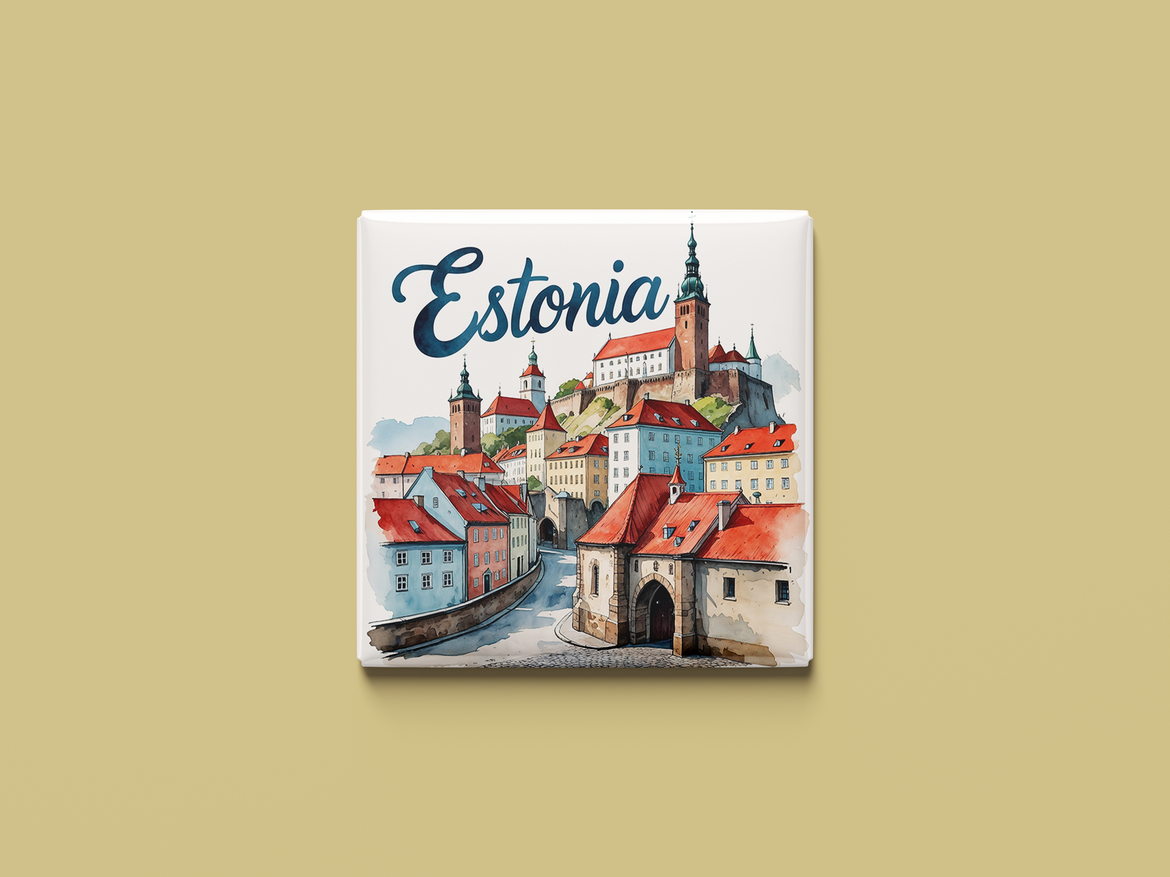 Estland Magnetkollektion