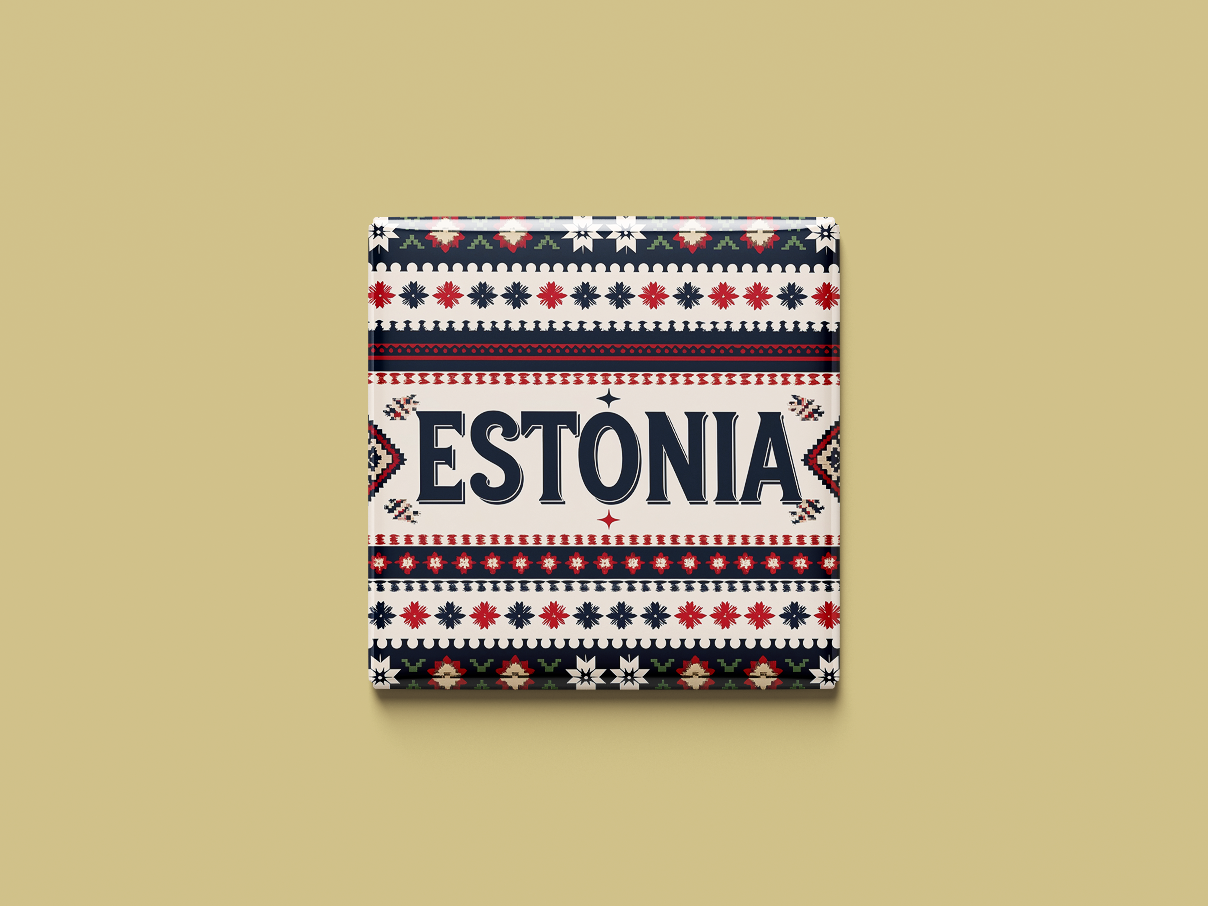 Estland Magnetkollektion