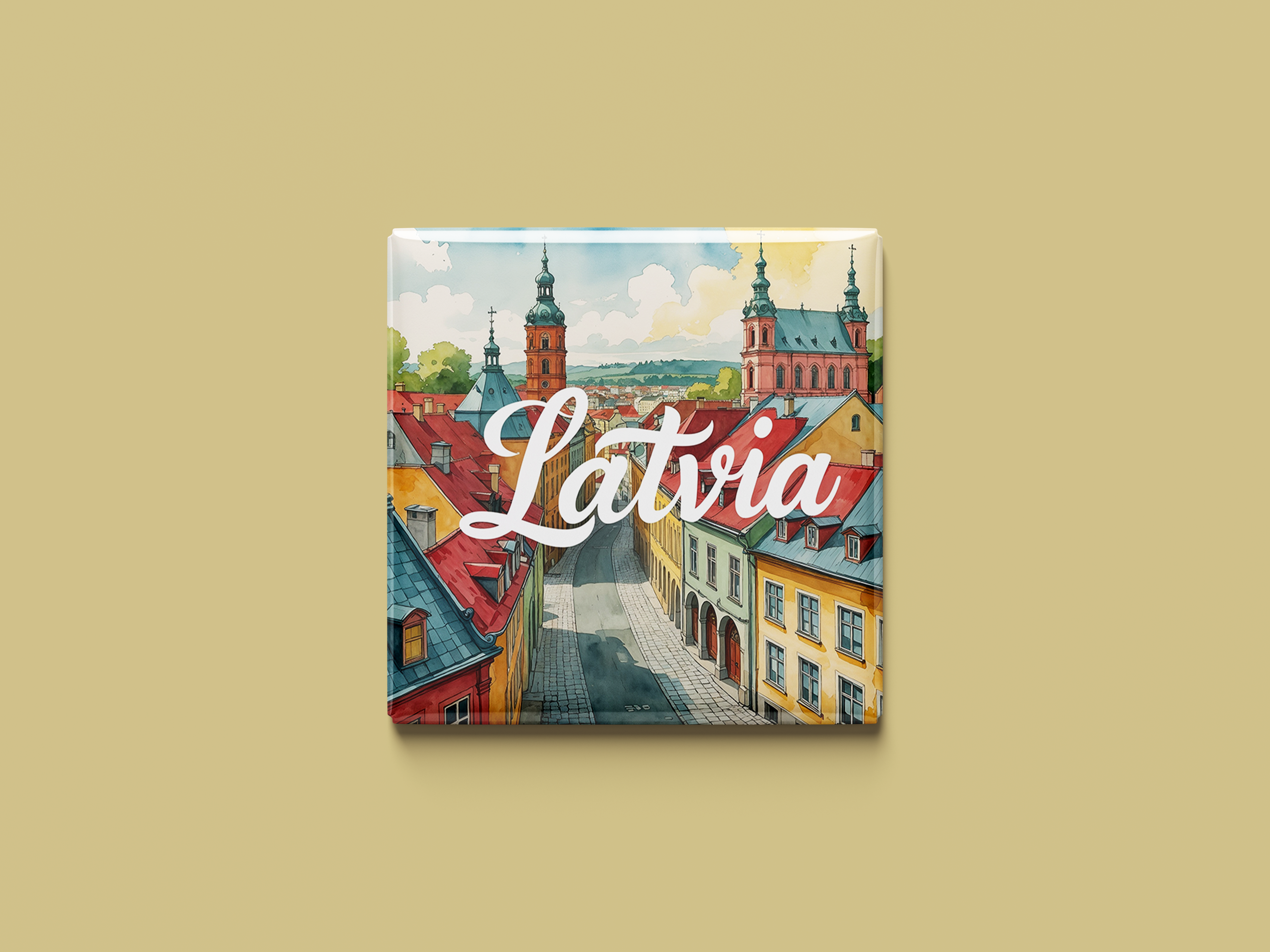 Lettland Magnetkollektion