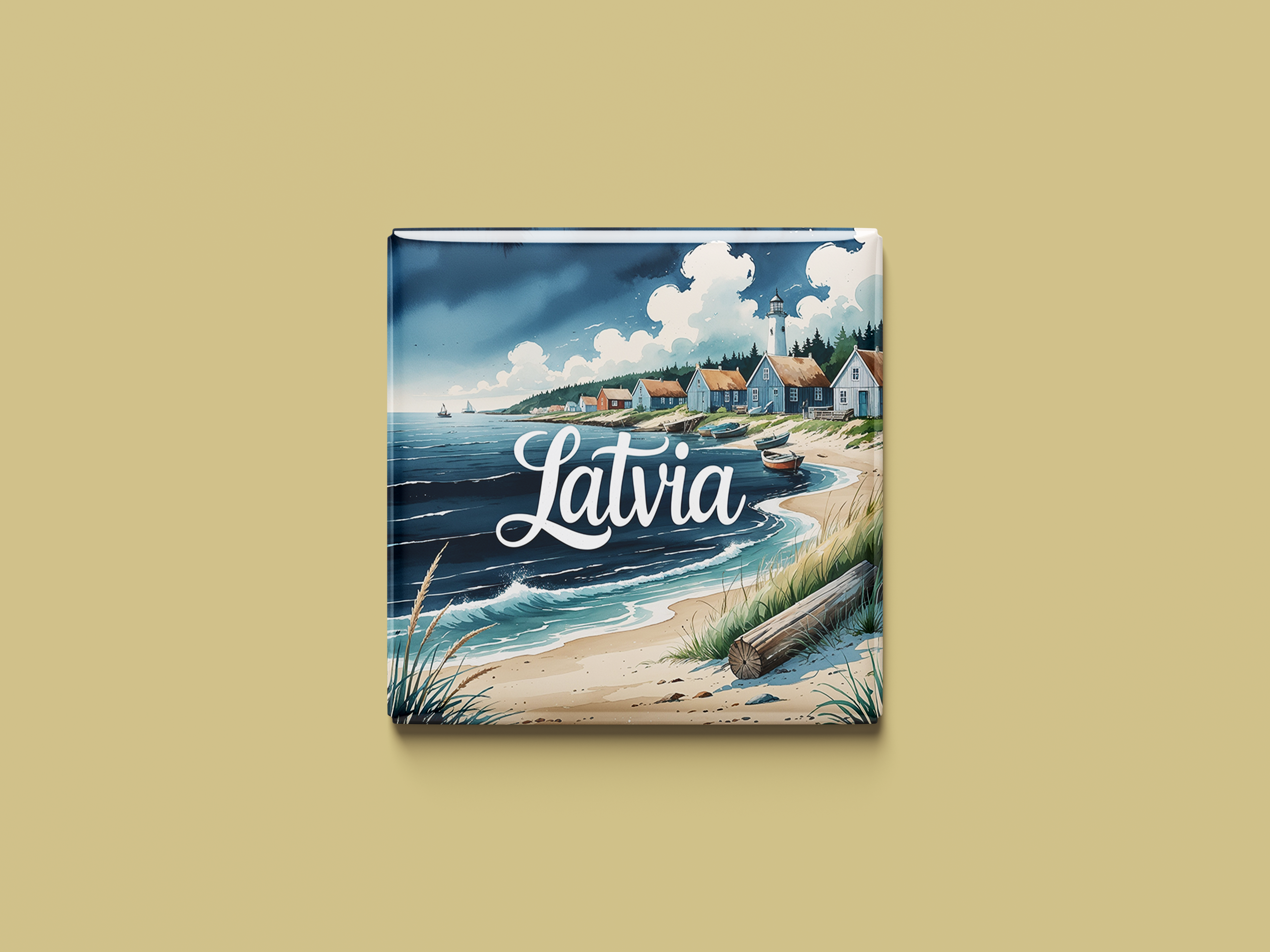 Lettland Magnetkollektion