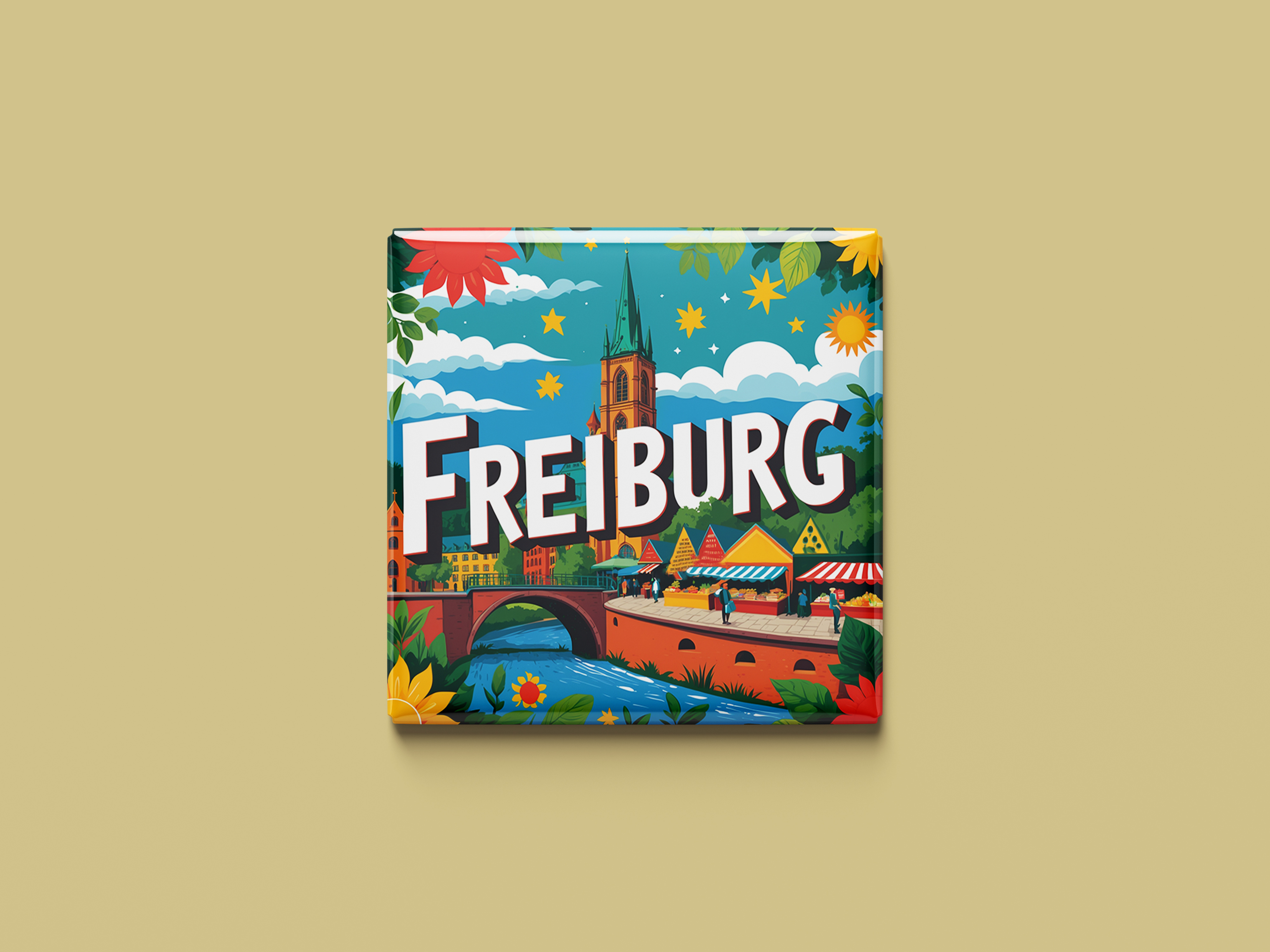 Magnetkollektion Freiburg im Breisgau