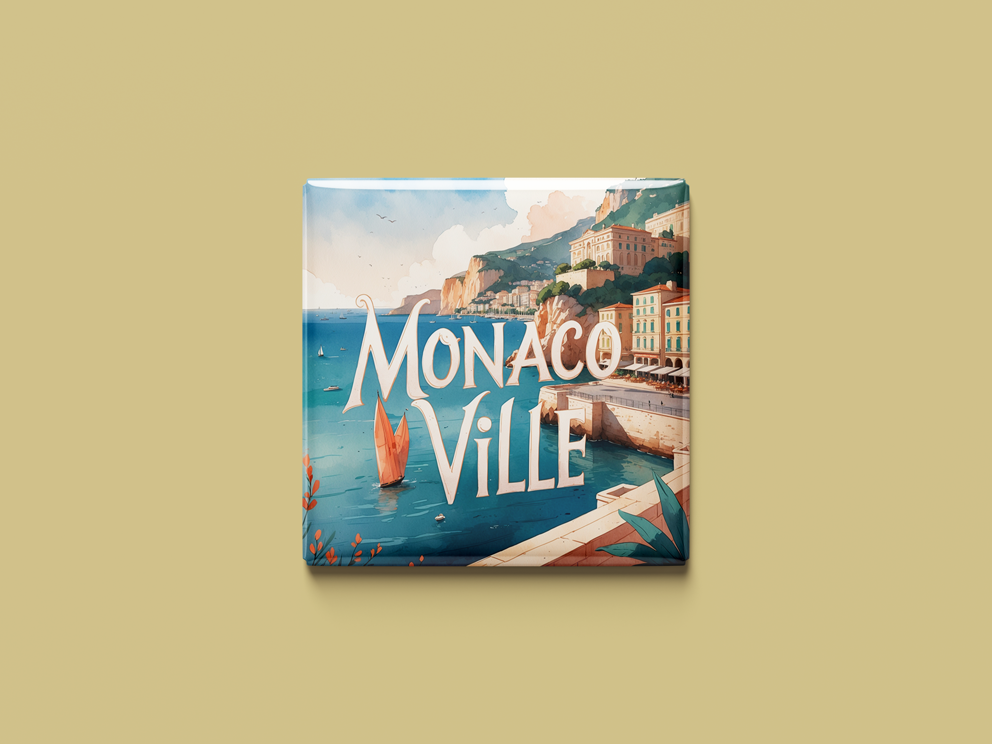 Magnetkollektion Monaco-Ville