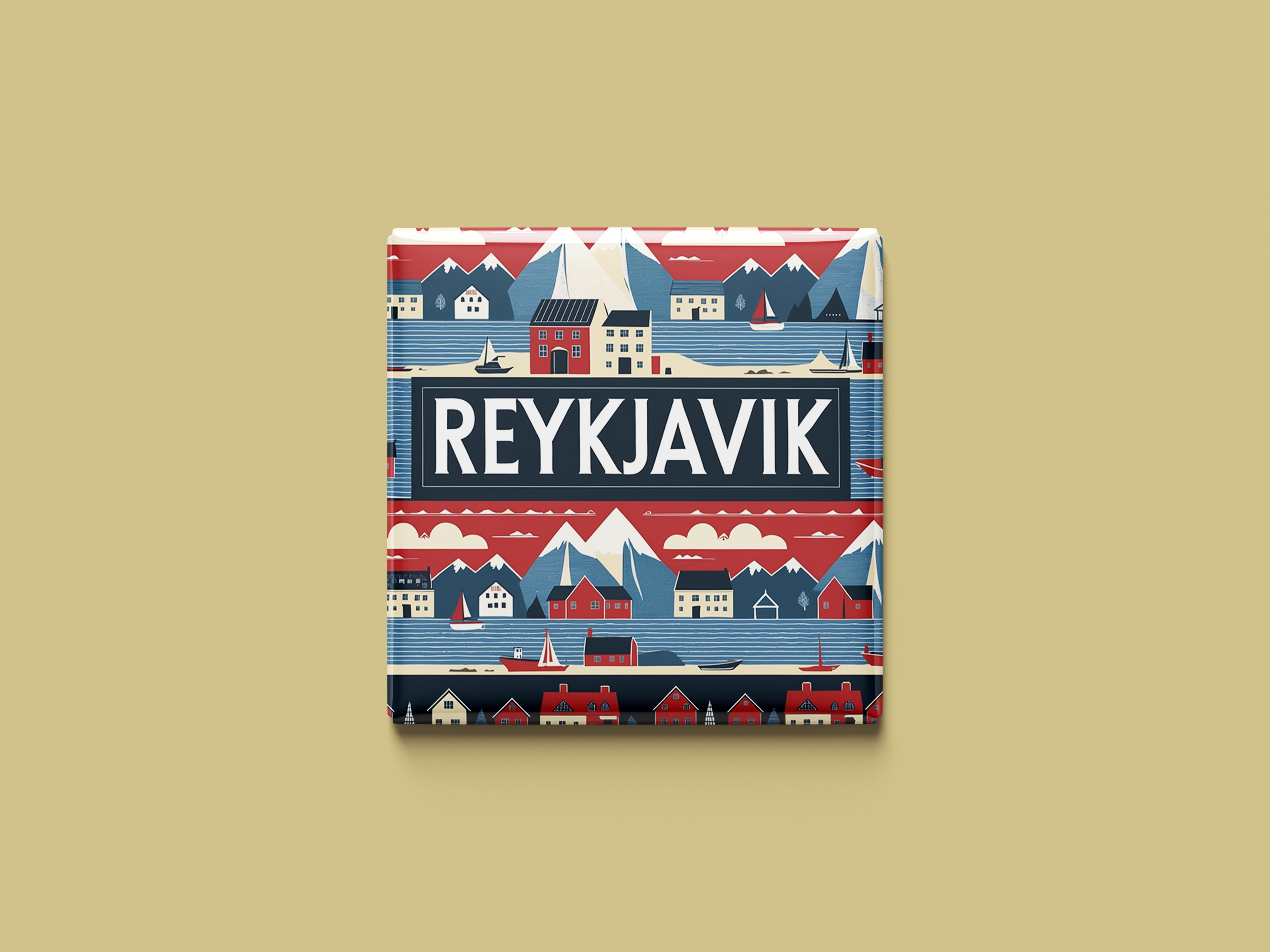 Magnetkollektion Reykjavik