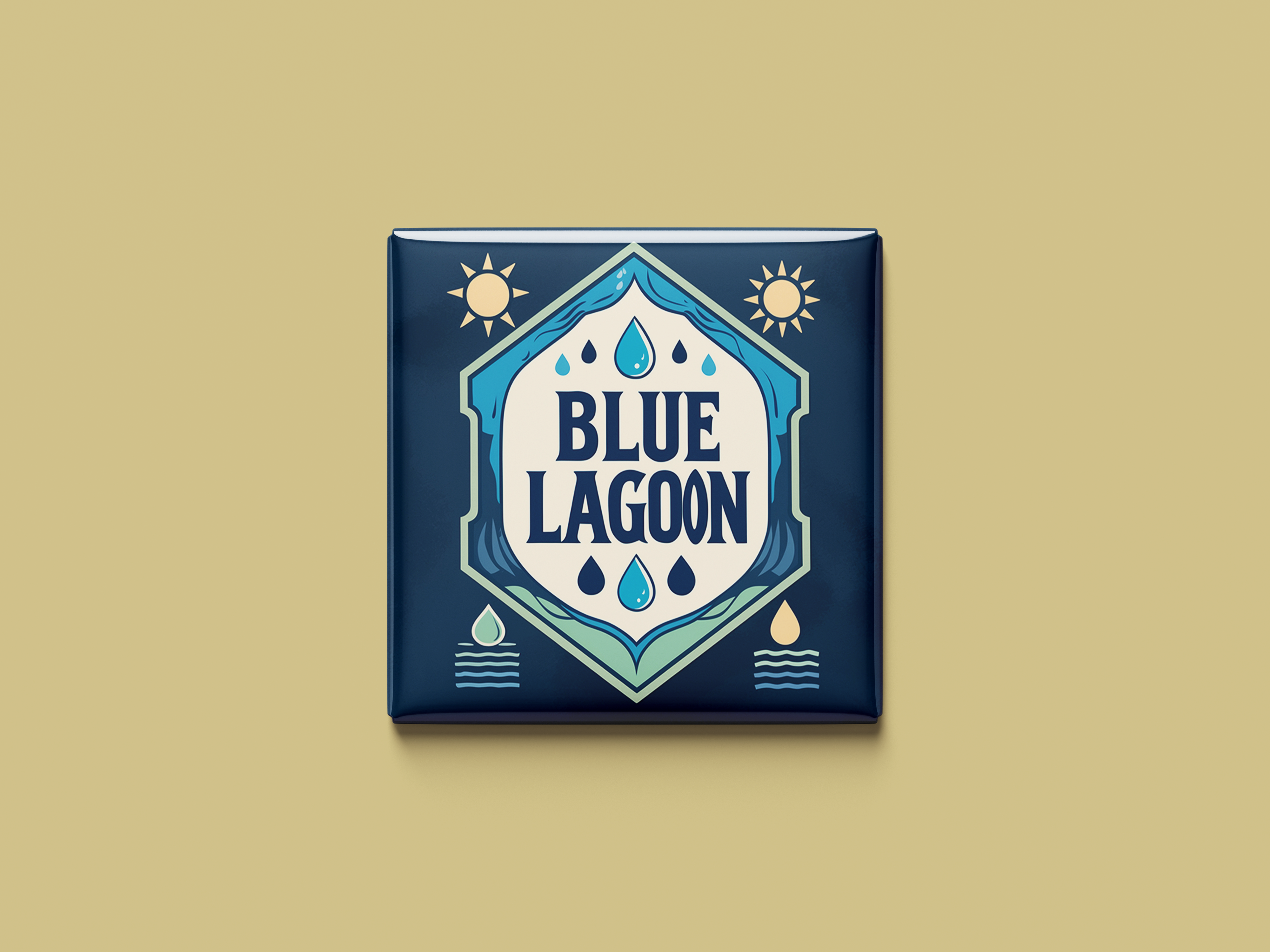 Magnetkollektion Blue Lagoon