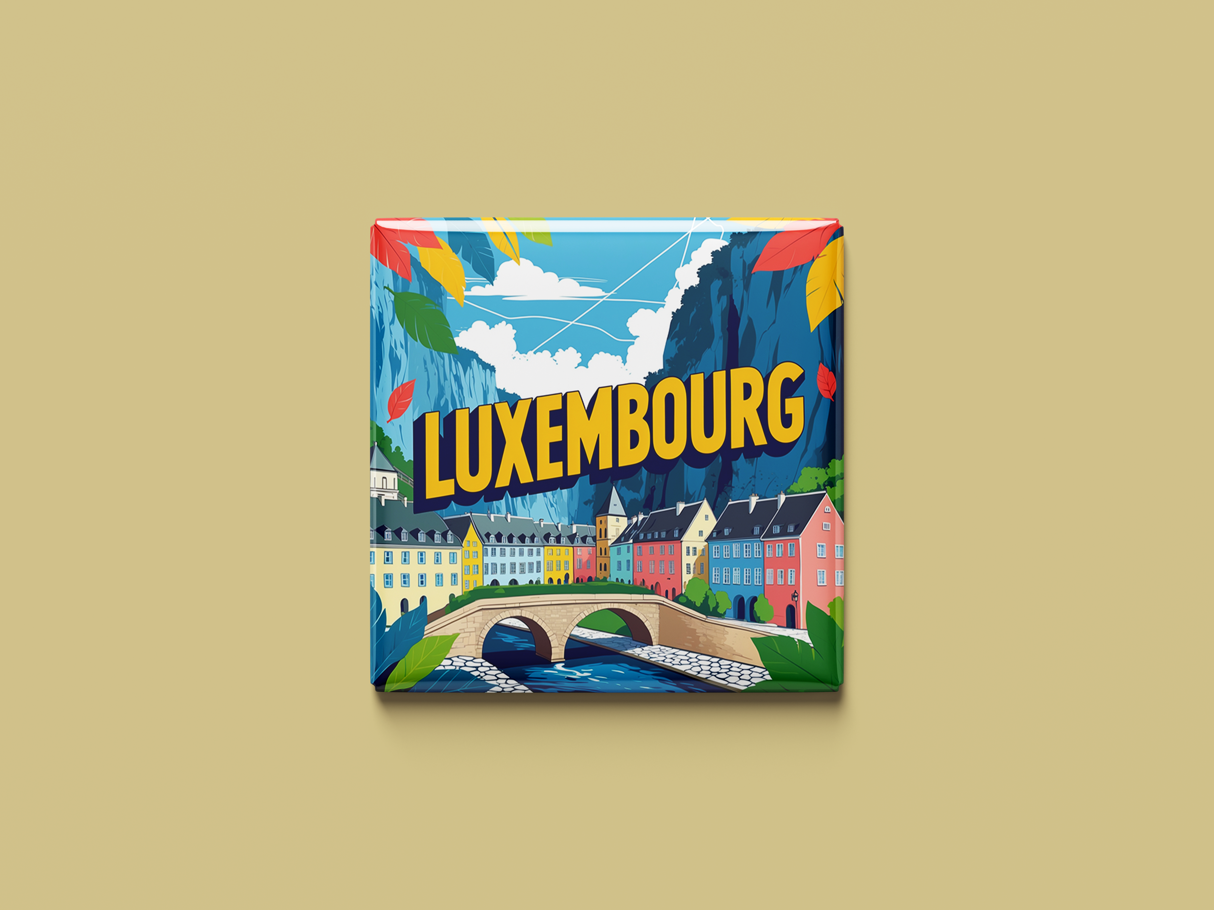 Luxemburg Magnetkollektion