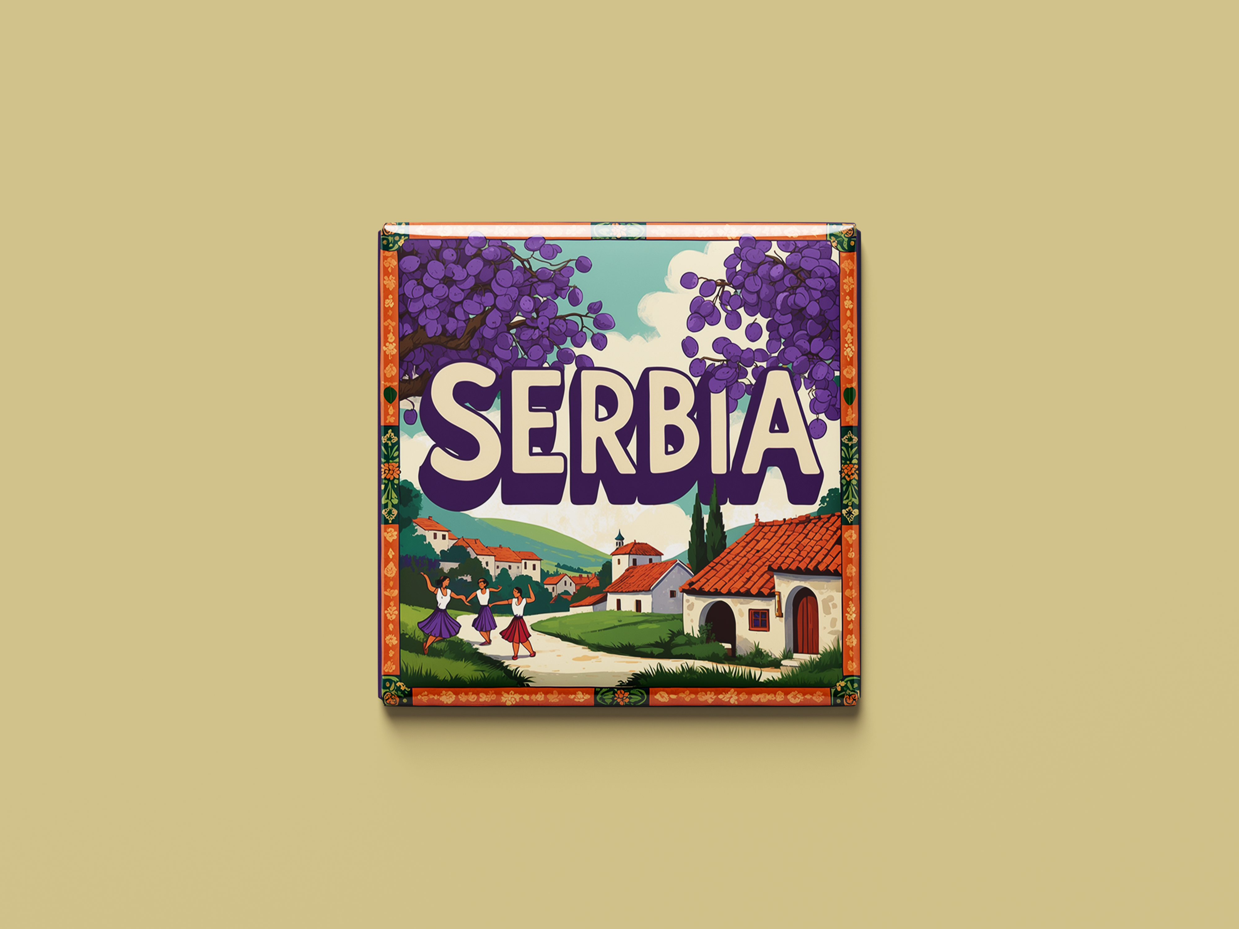 Serbia Magnet Collection