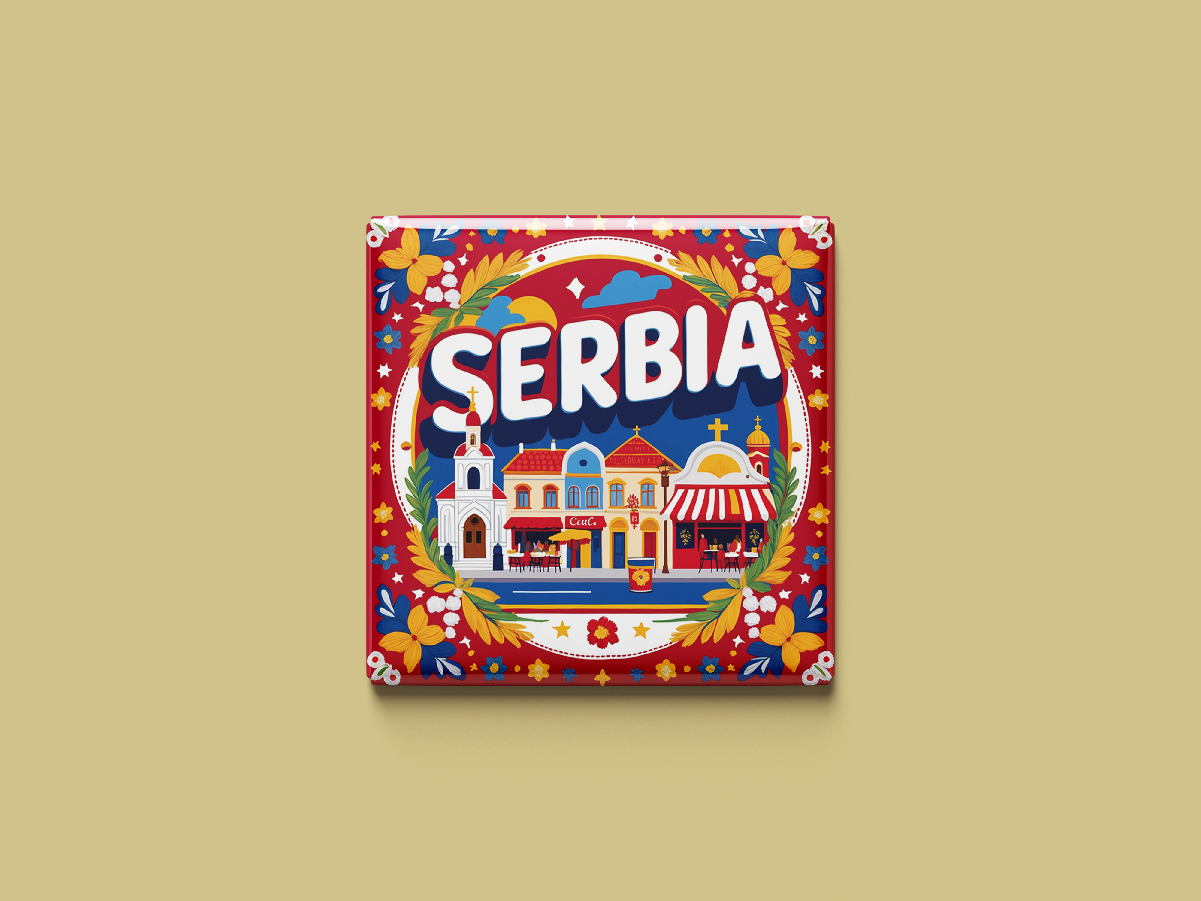 Serbia Magnet Collection
