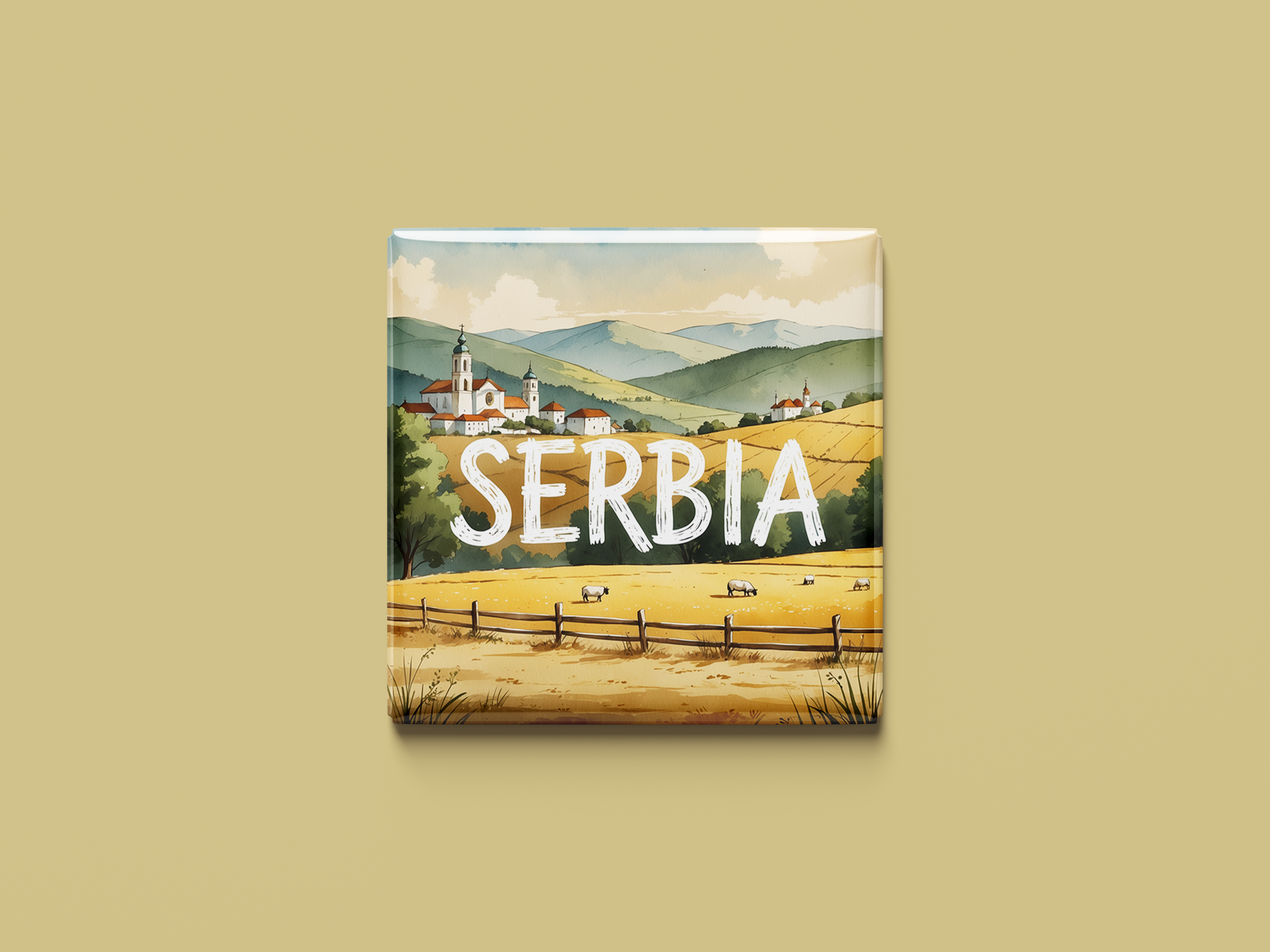 Serbia Magnet Collection