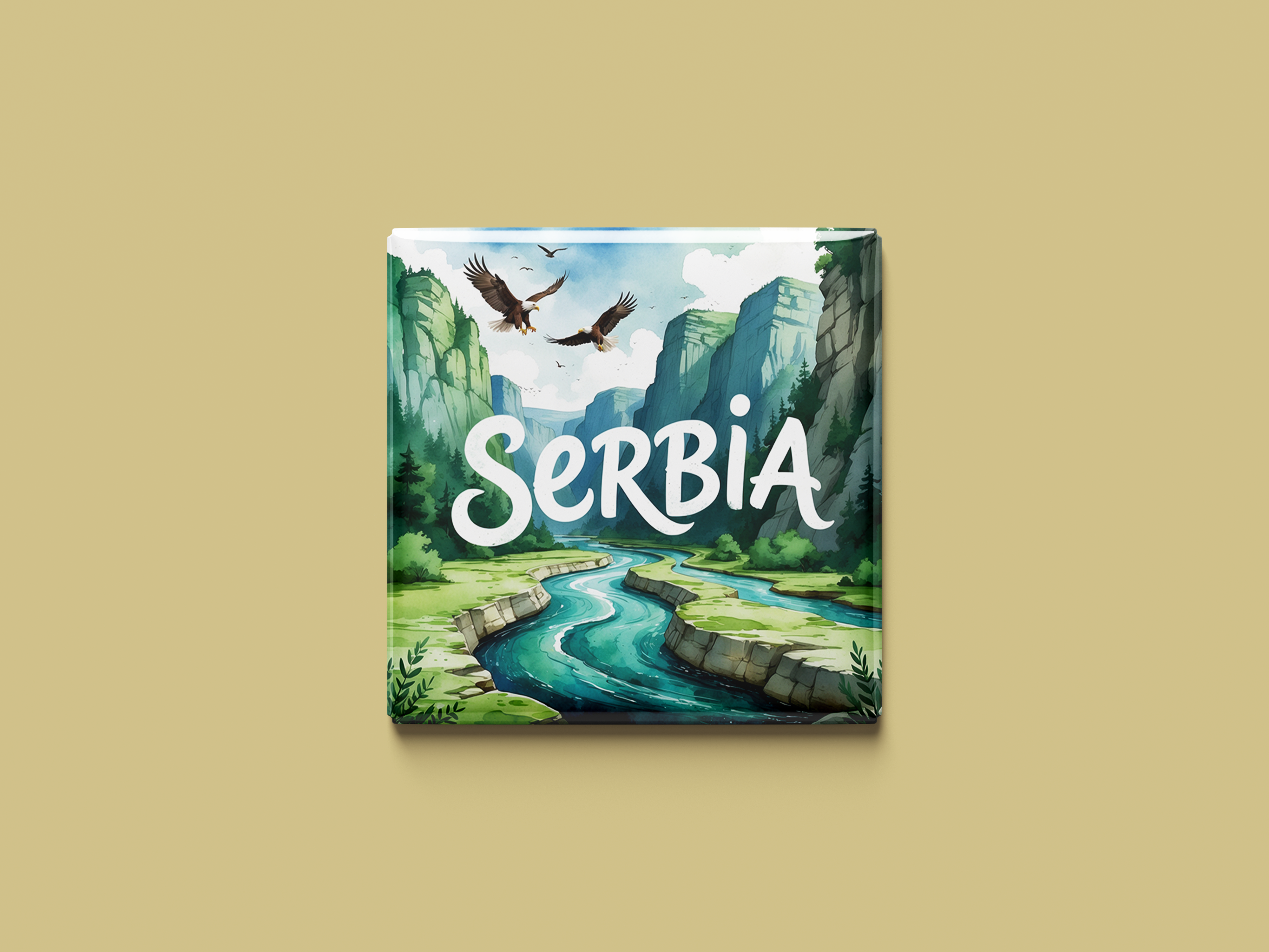 Serbia Magnet Collection