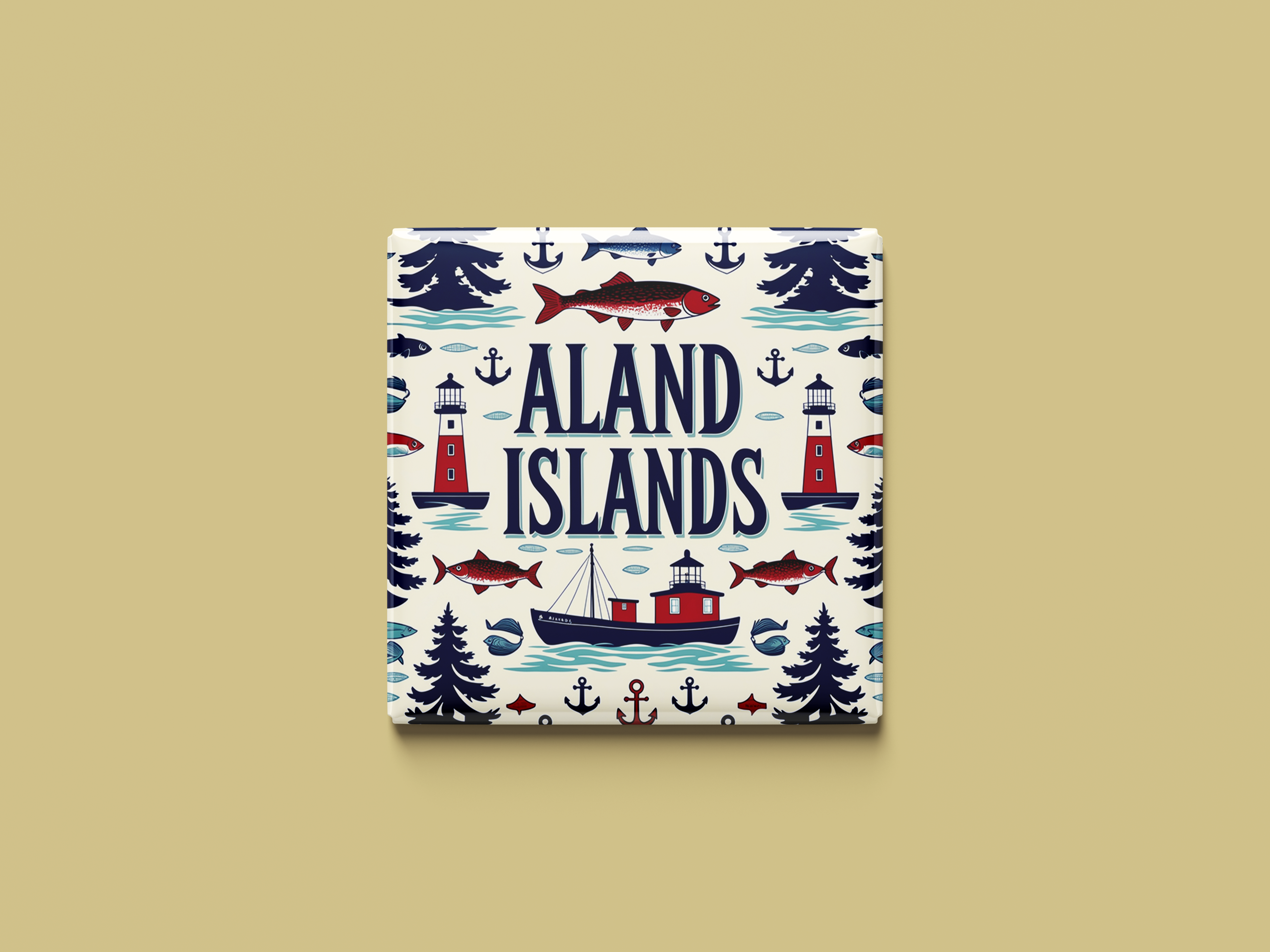 Magnetkollektion Åland-Inseln