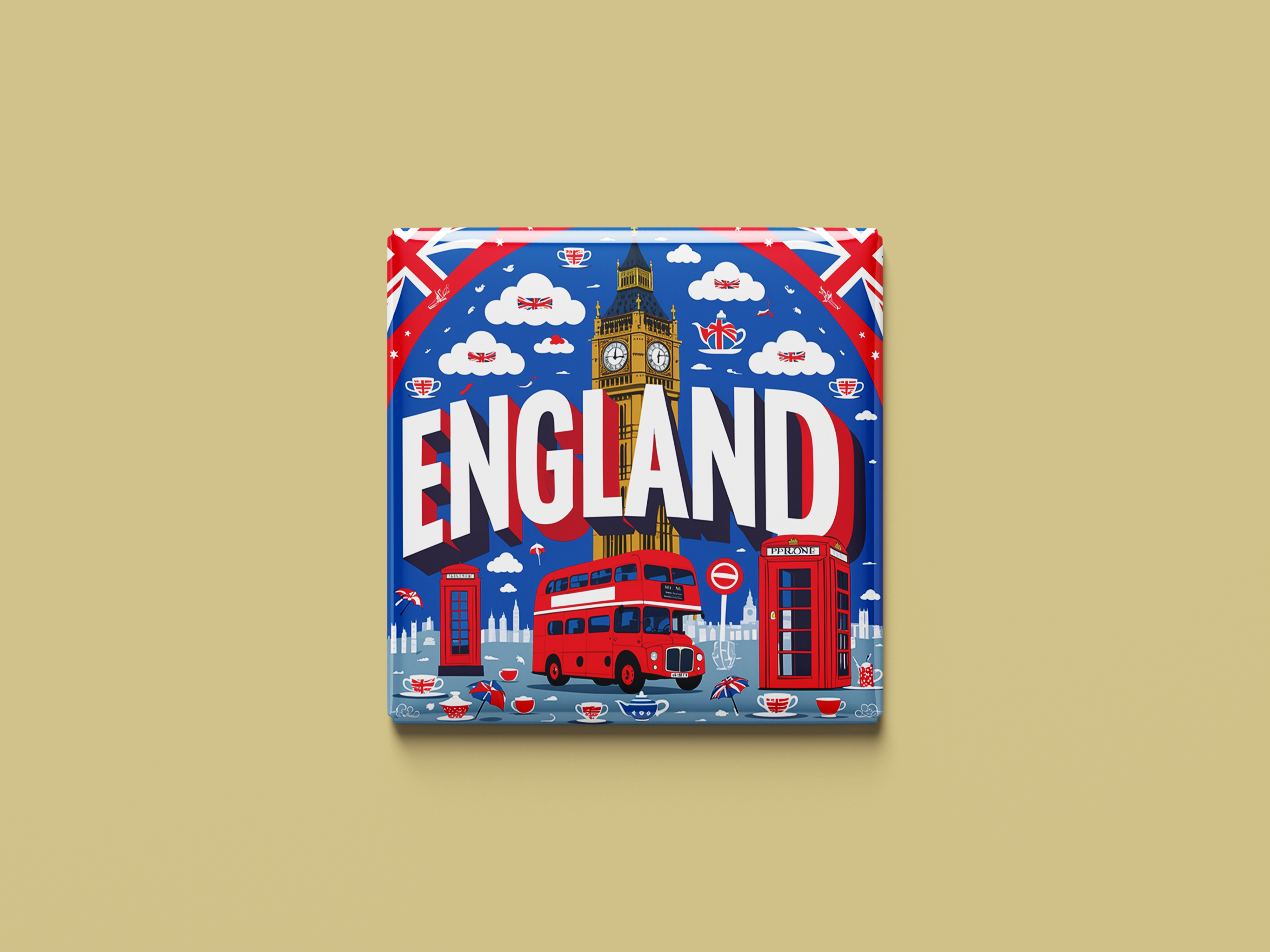 England Magnetkollektion