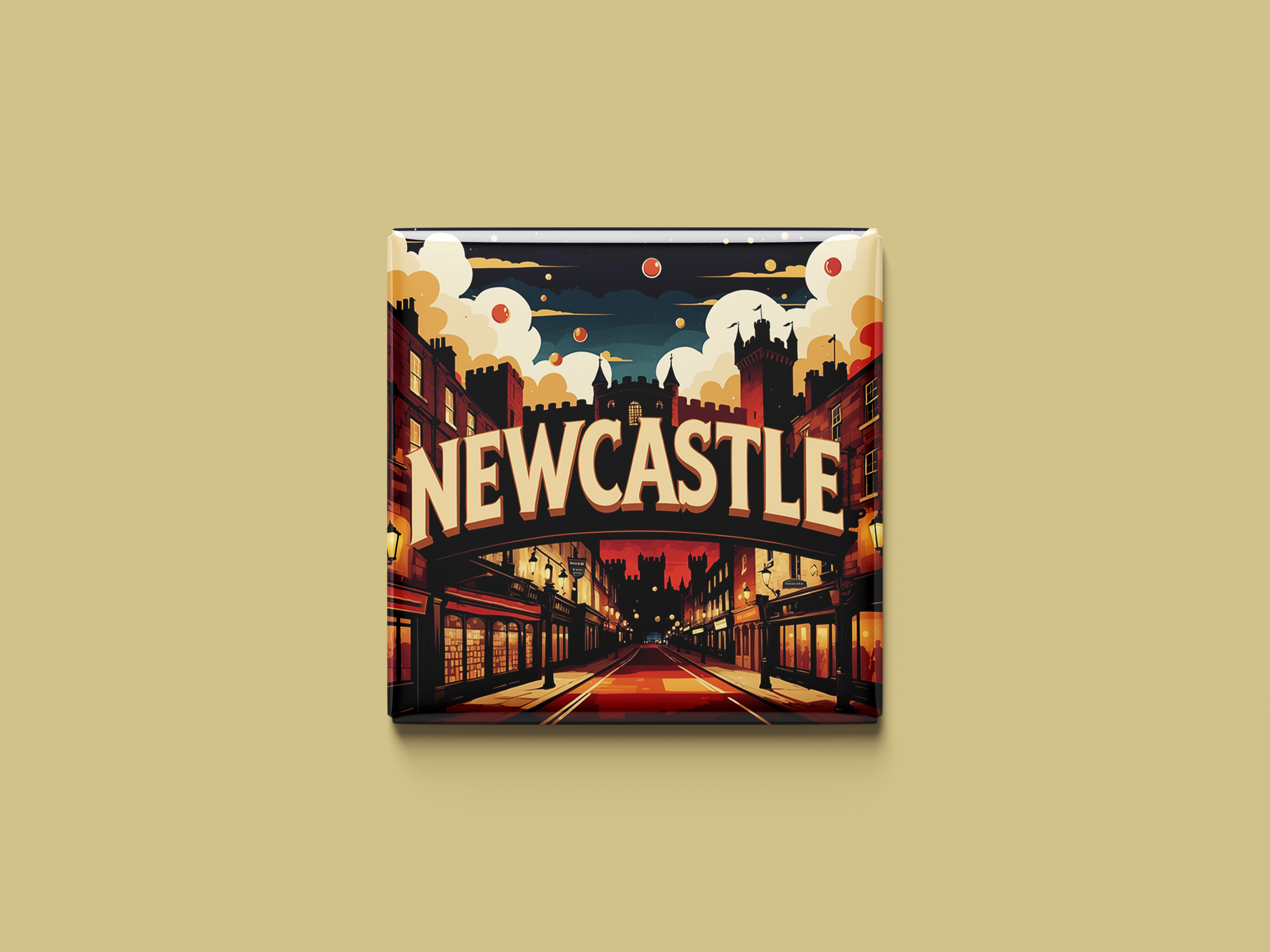 Magnetkollektion Newcastle