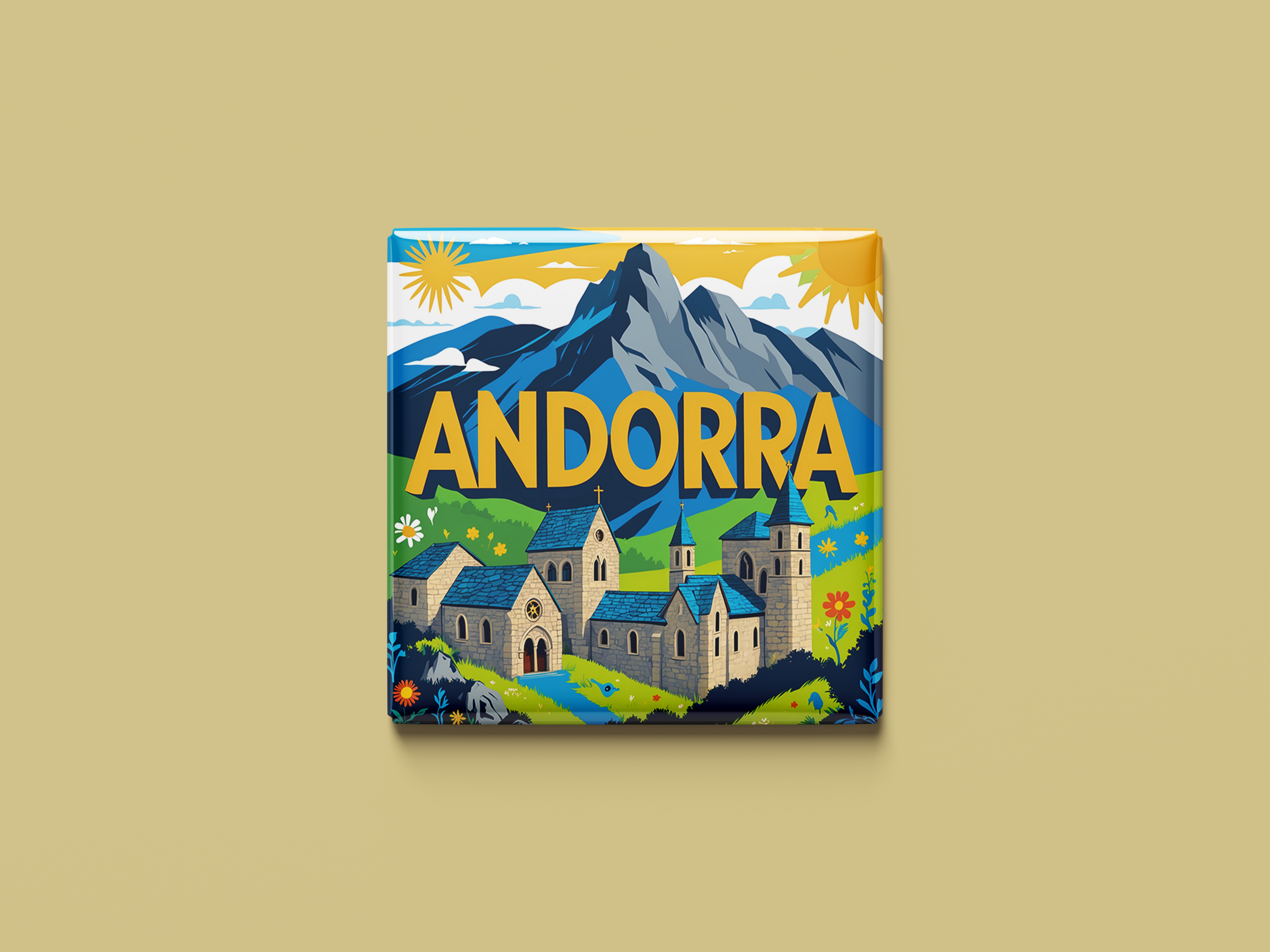 Andorra Magnetkollektion