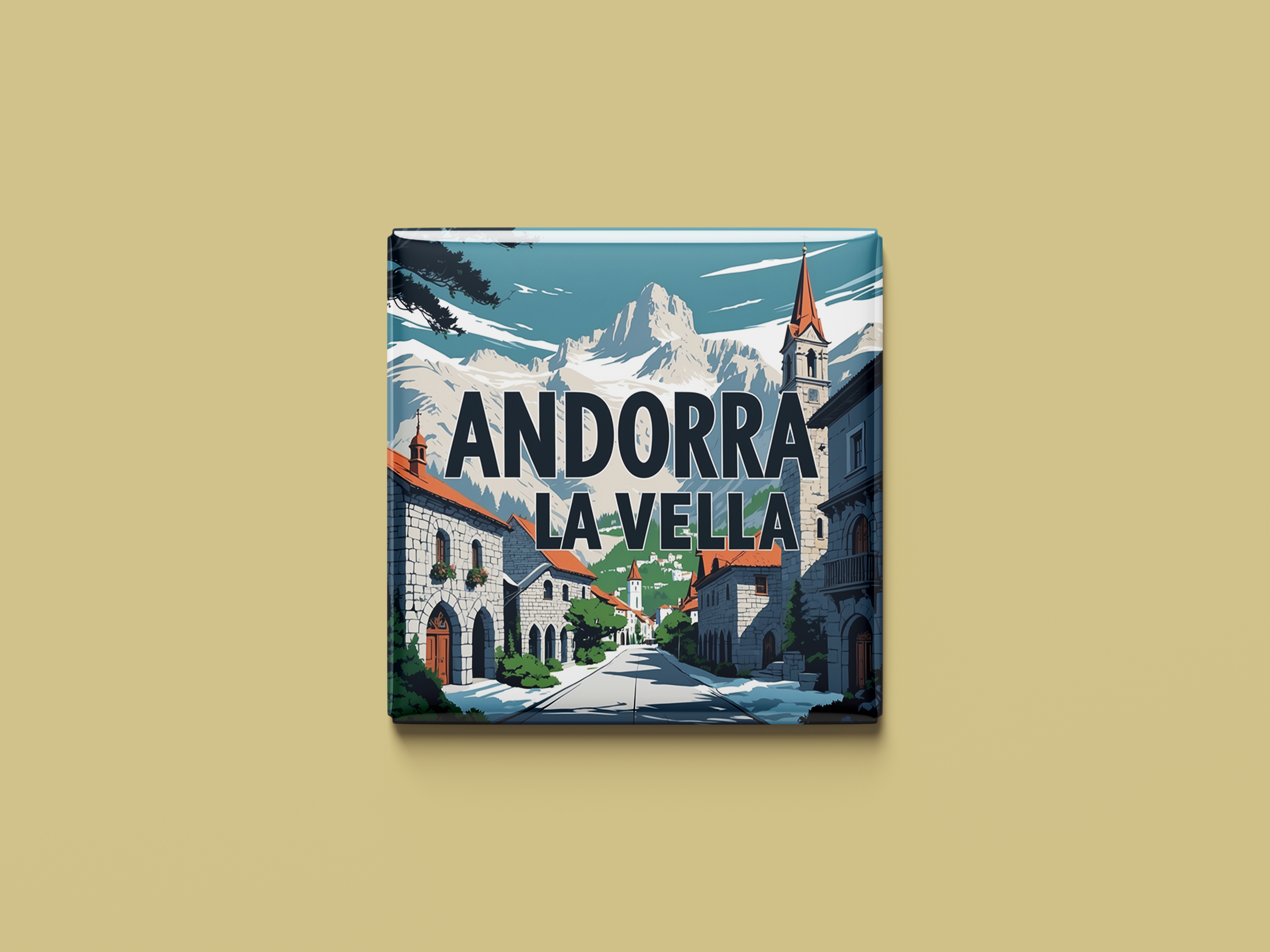 Magnetkollektion Andorra la Vella