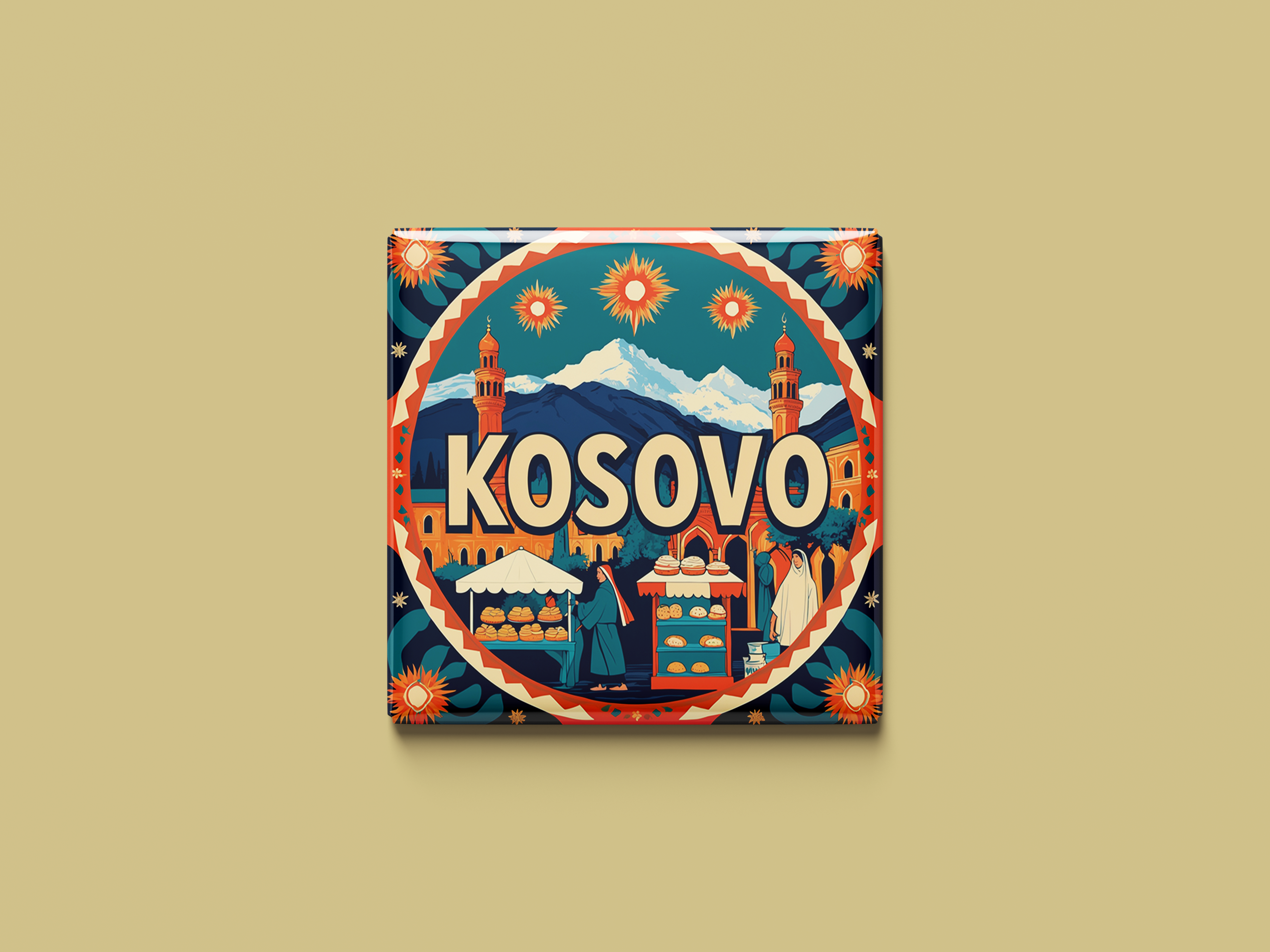 Kosovo Magnetkollektion