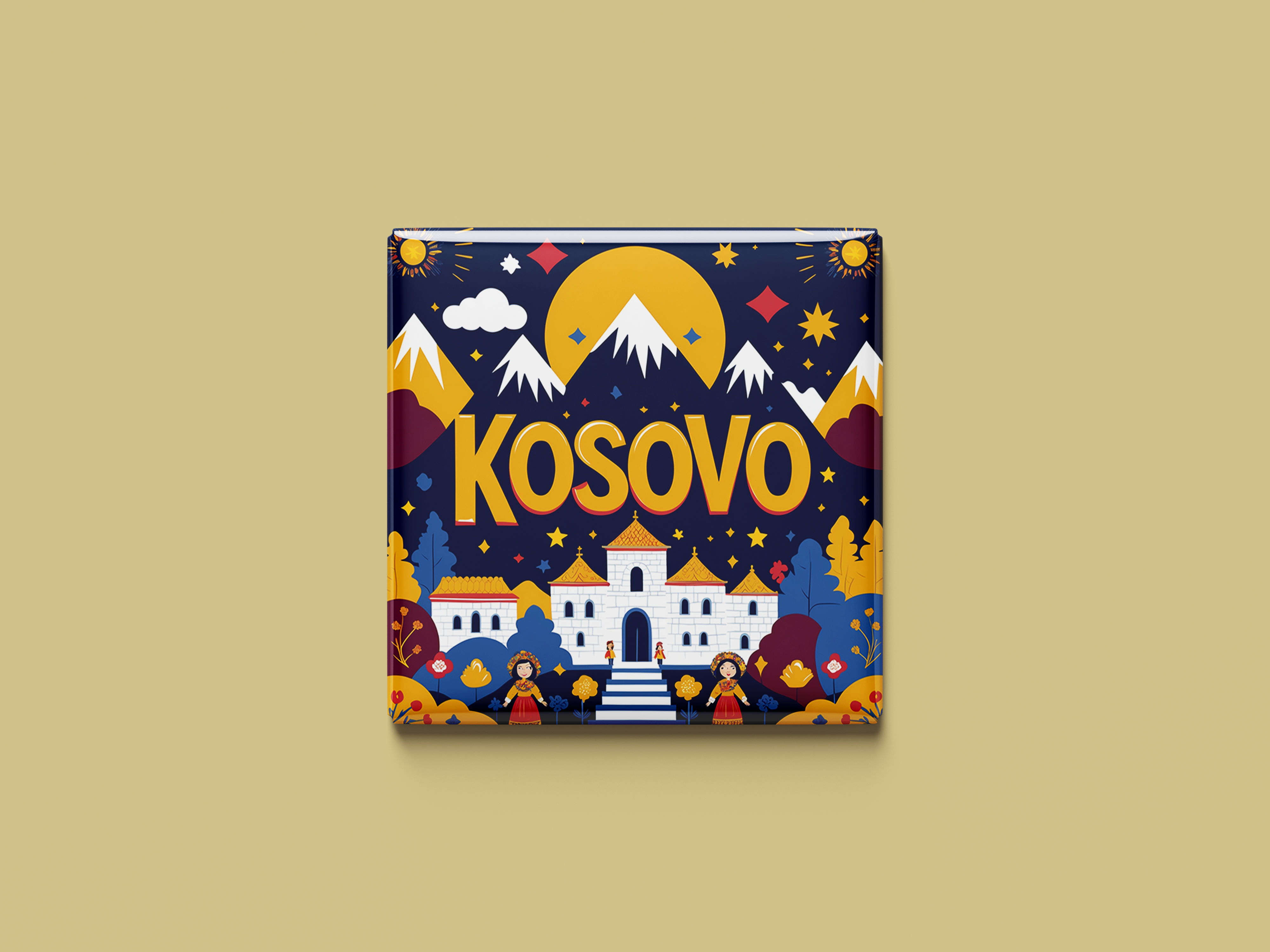 Kosovo Magnetkollektion