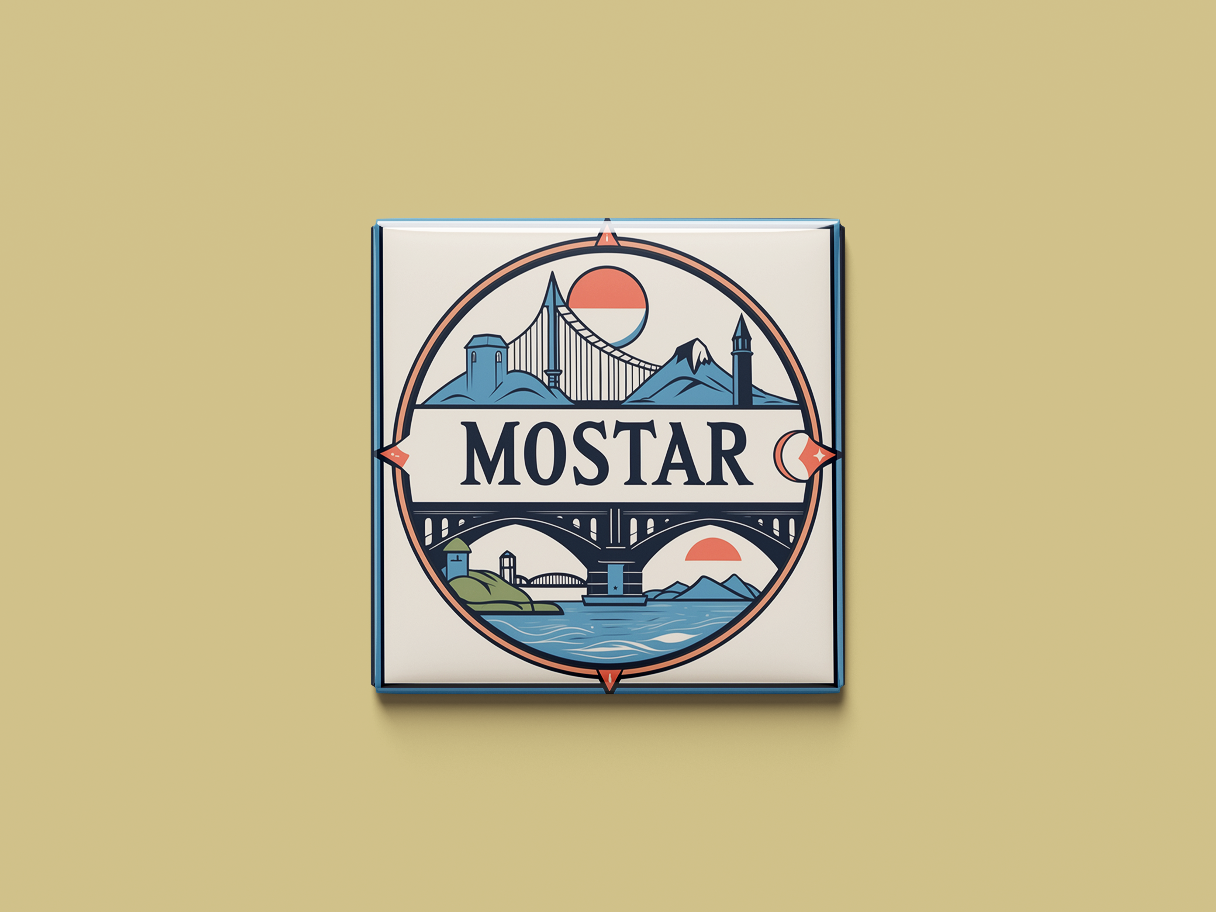 Magnetkollektion Mostar